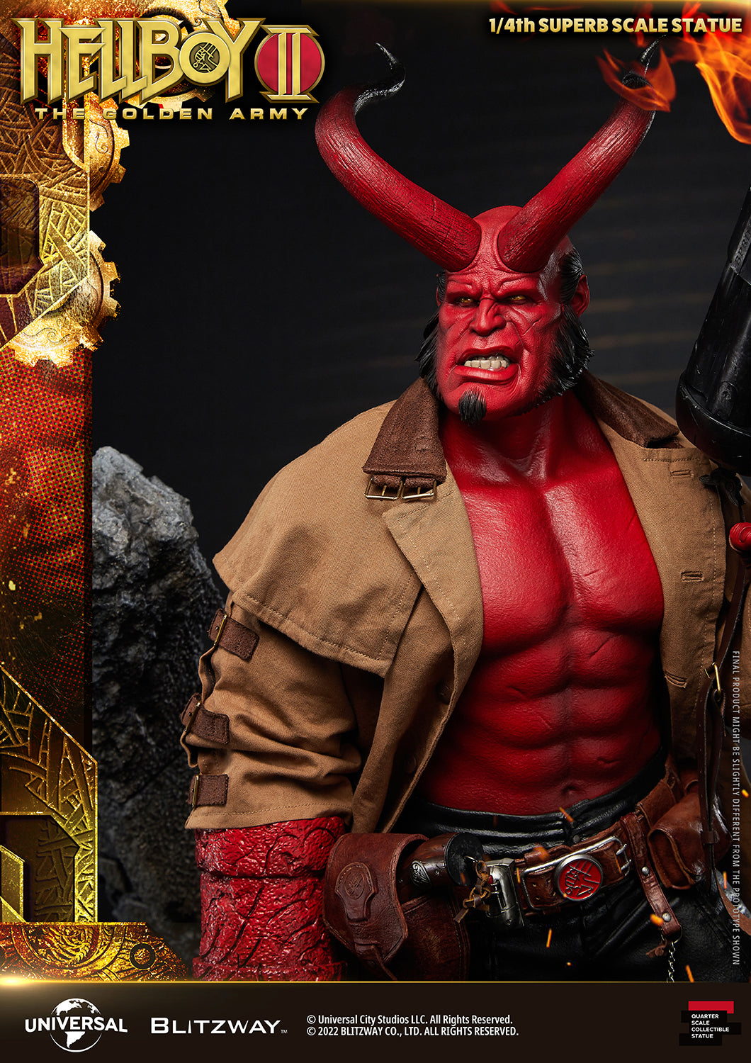 Blitzway 1/4 Superb Scale Statue "Hellboy II: The Golden Army"