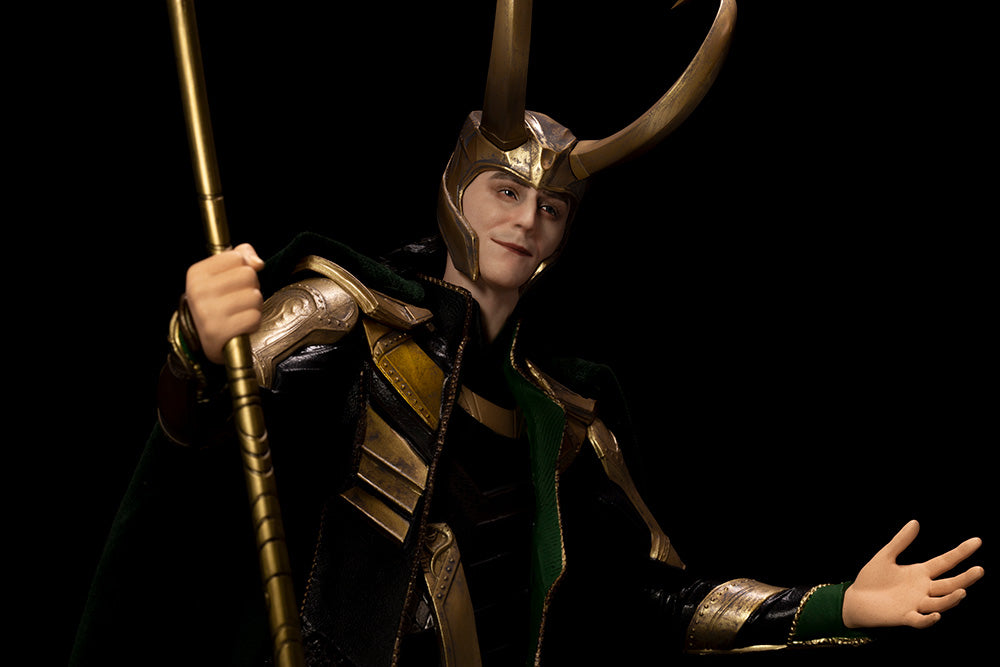 Kotobukiya 1/6 Marvel Avengers Movie Loki Artfx, Pre-Painted PVC Statue