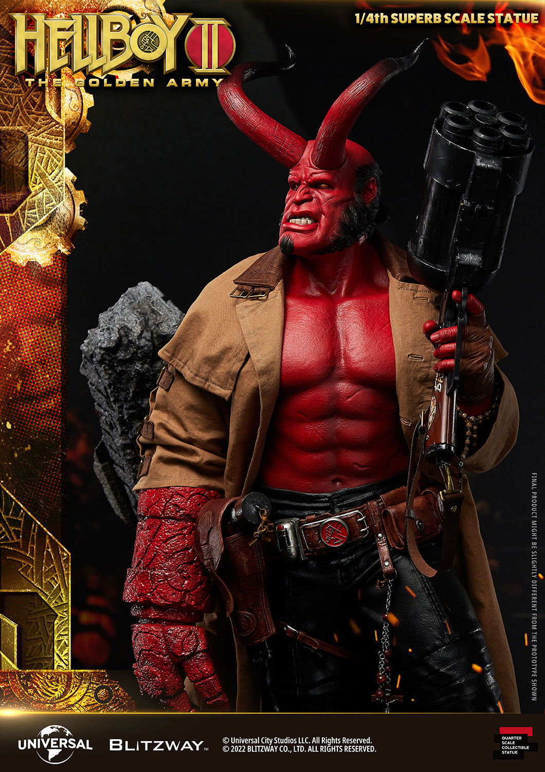 Blitzway 1/4 Superb Scale Statue "Hellboy II: The Golden Army"