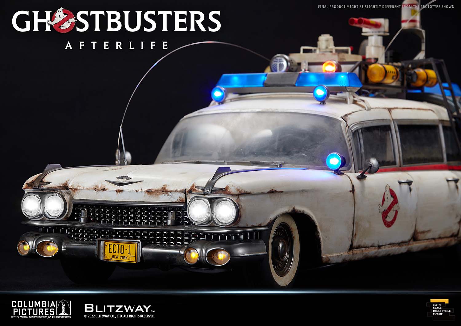 Blitzway 1/6 Scale Vehicle ECTO-1 "Ghostbusters: Afterlife"