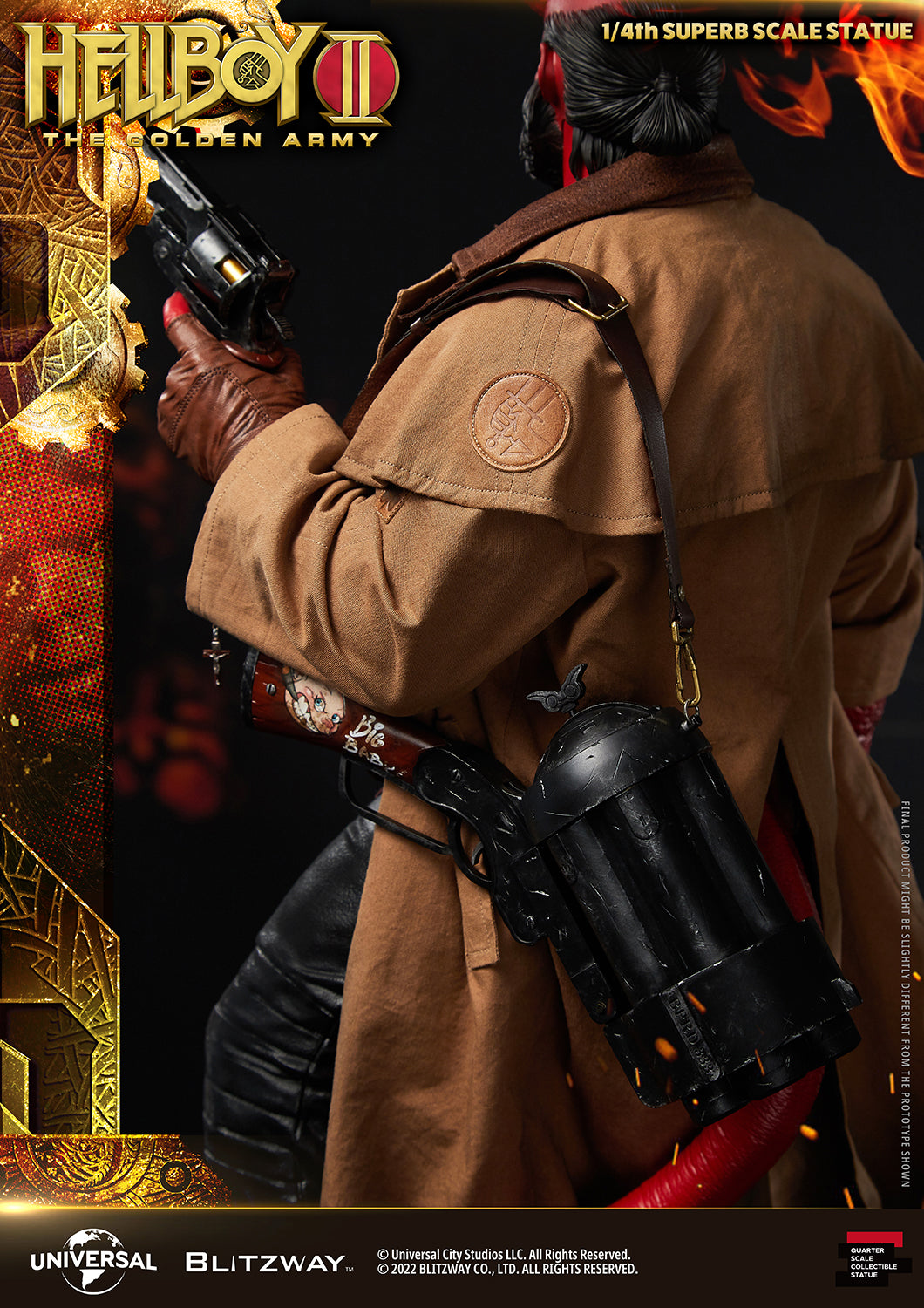 Blitzway 1/4 Superb Scale Statue "Hellboy II: The Golden Army"