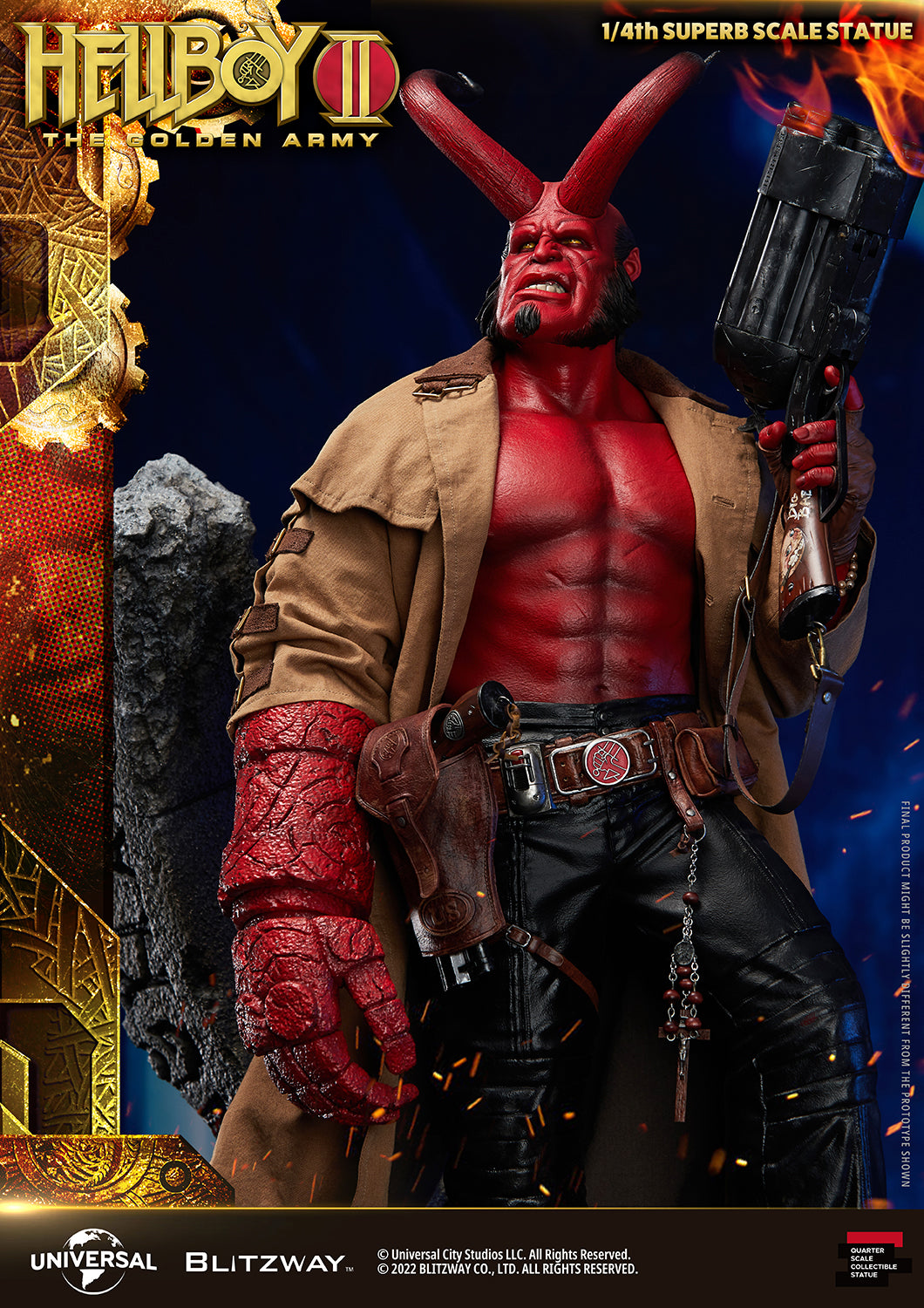 Blitzway 1/4 Superb Scale Statue "Hellboy II: The Golden Army"