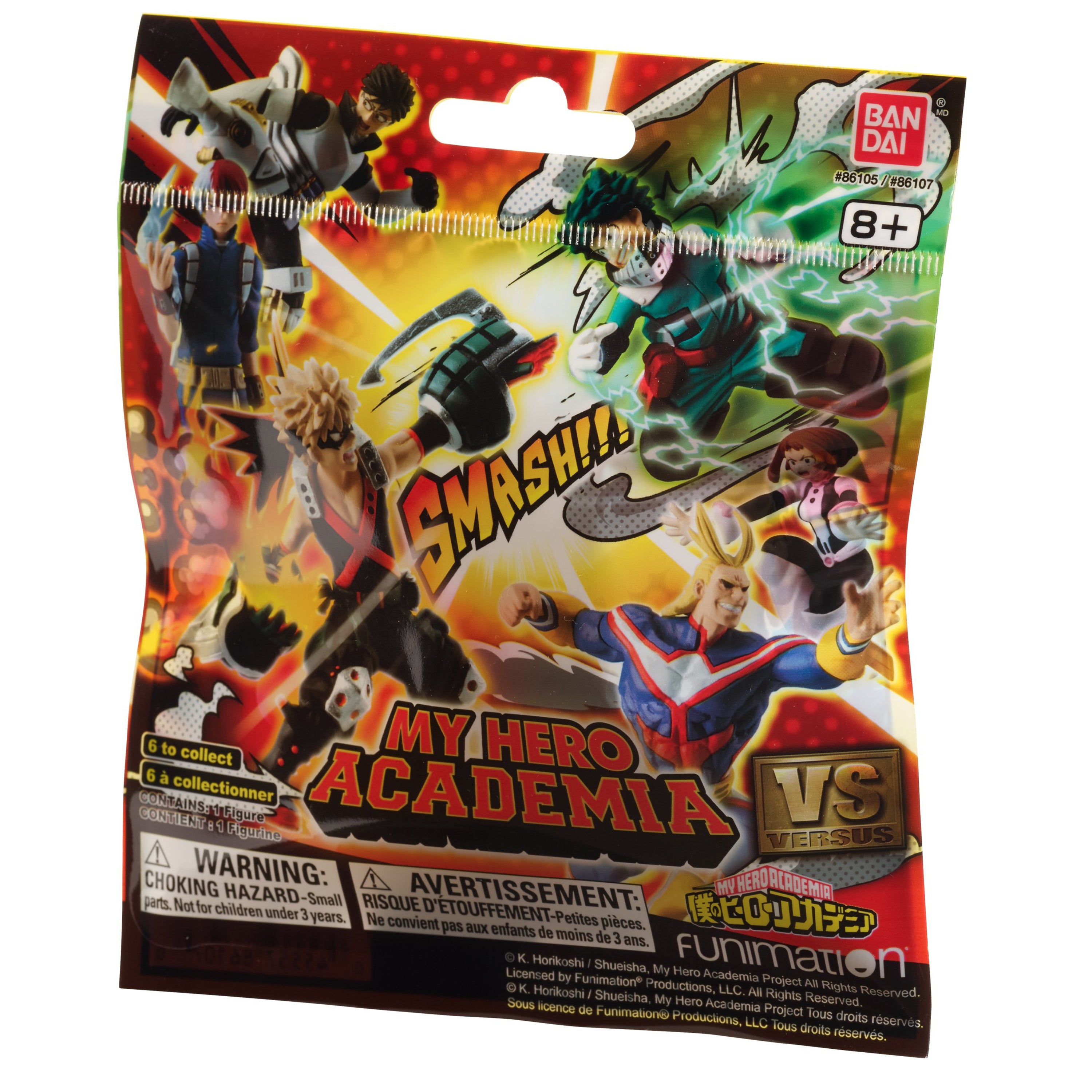 Bandai My Hero Academia Mini-Figure Blind Bag PDQ of 24 packs