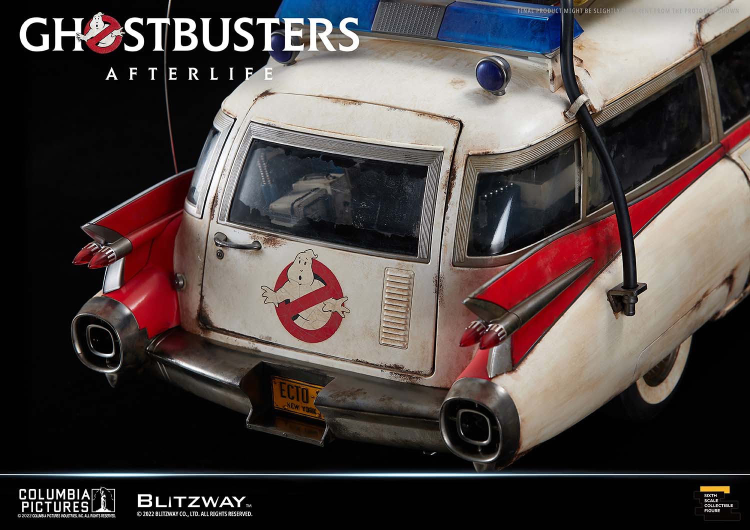 Blitzway 1/6 Scale Vehicle ECTO-1 "Ghostbusters: Afterlife"