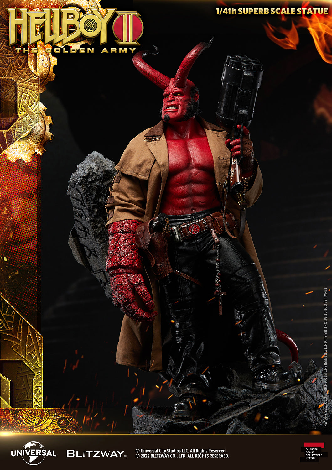 Blitzway 1/4 Superb Scale Statue "Hellboy II: The Golden Army"