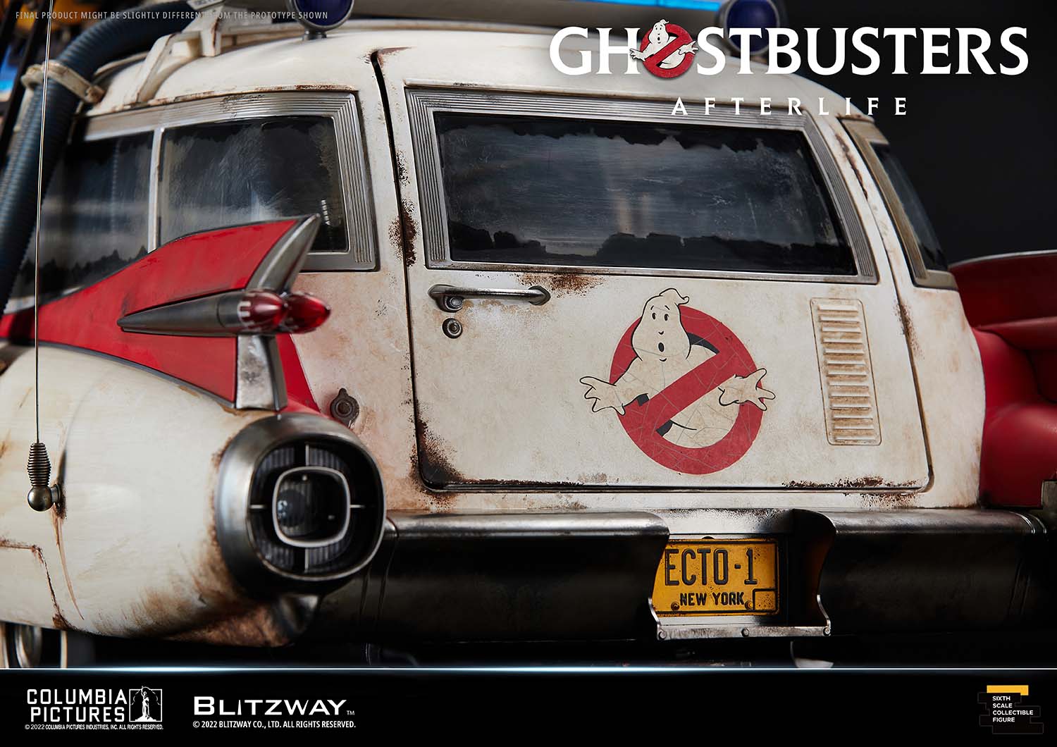 Blitzway 1/6 Scale Vehicle ECTO-1 "Ghostbusters: Afterlife"