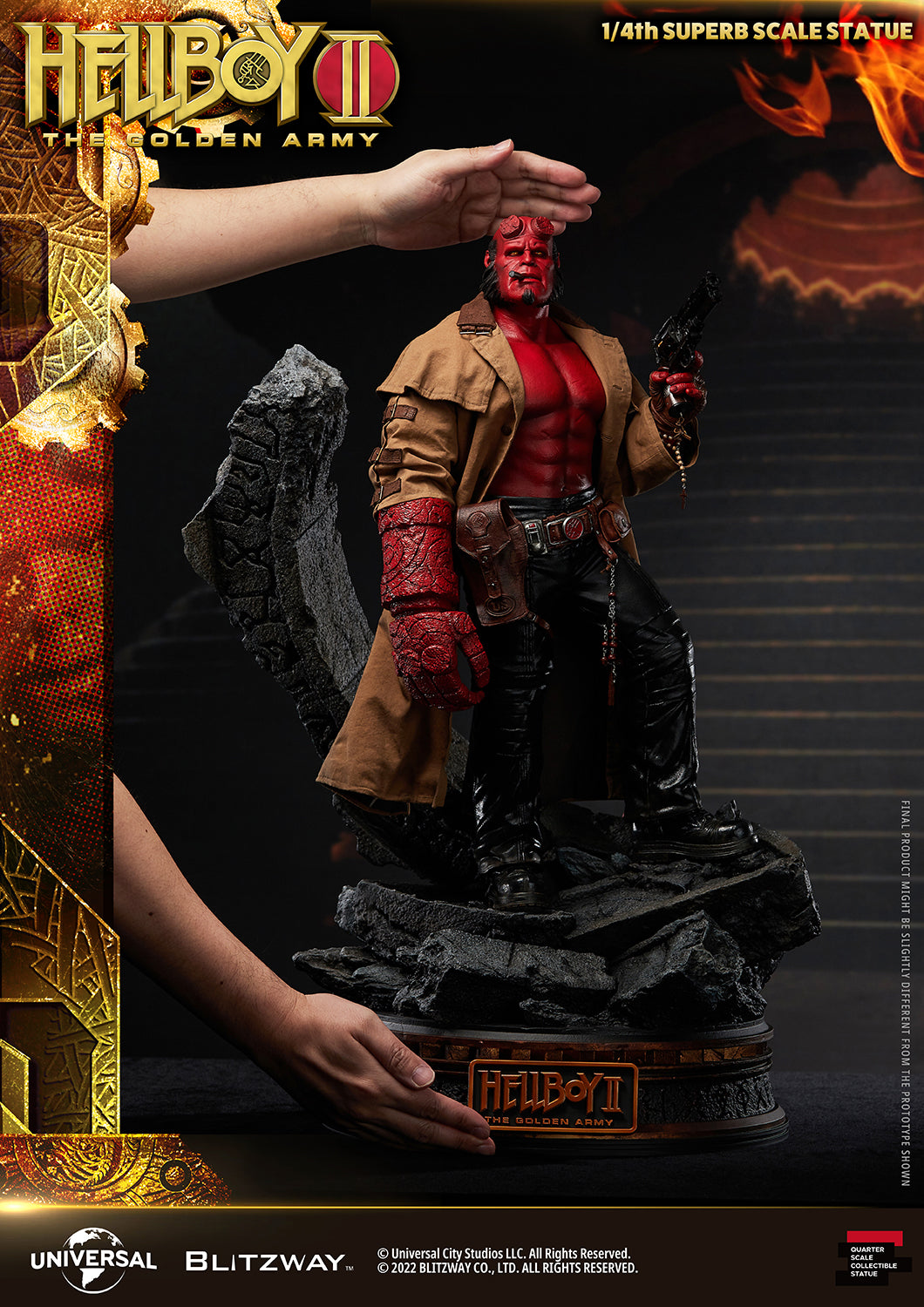 Blitzway 1/4 Superb Scale Statue "Hellboy II: The Golden Army"