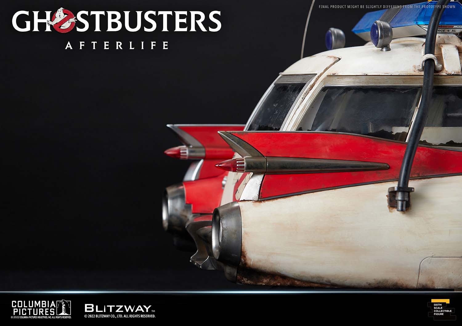 Blitzway 1/6 Scale Vehicle ECTO-1 "Ghostbusters: Afterlife"