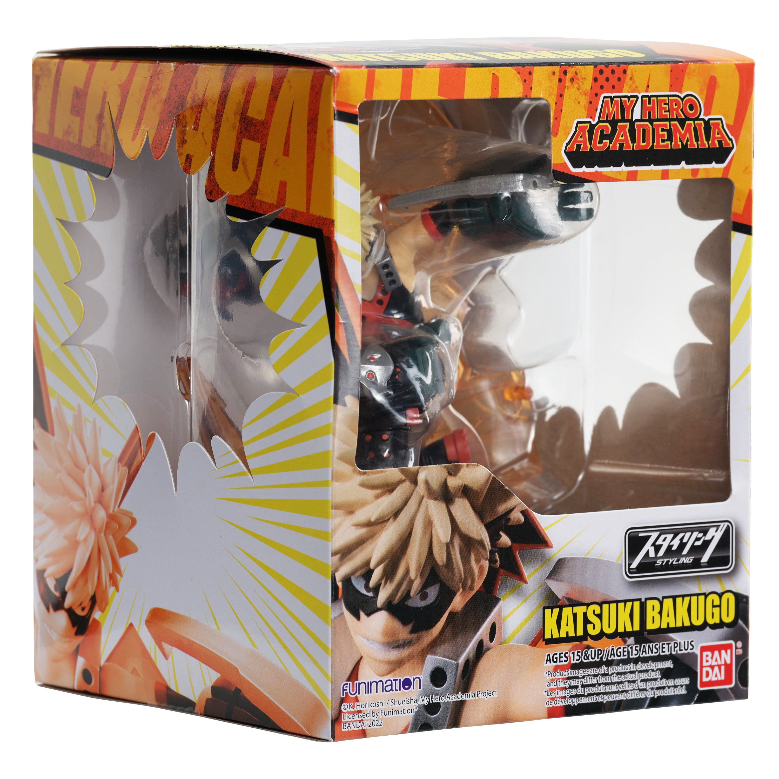 Bandai My Hero Academia – Styling Series: Katsuki Bakugo