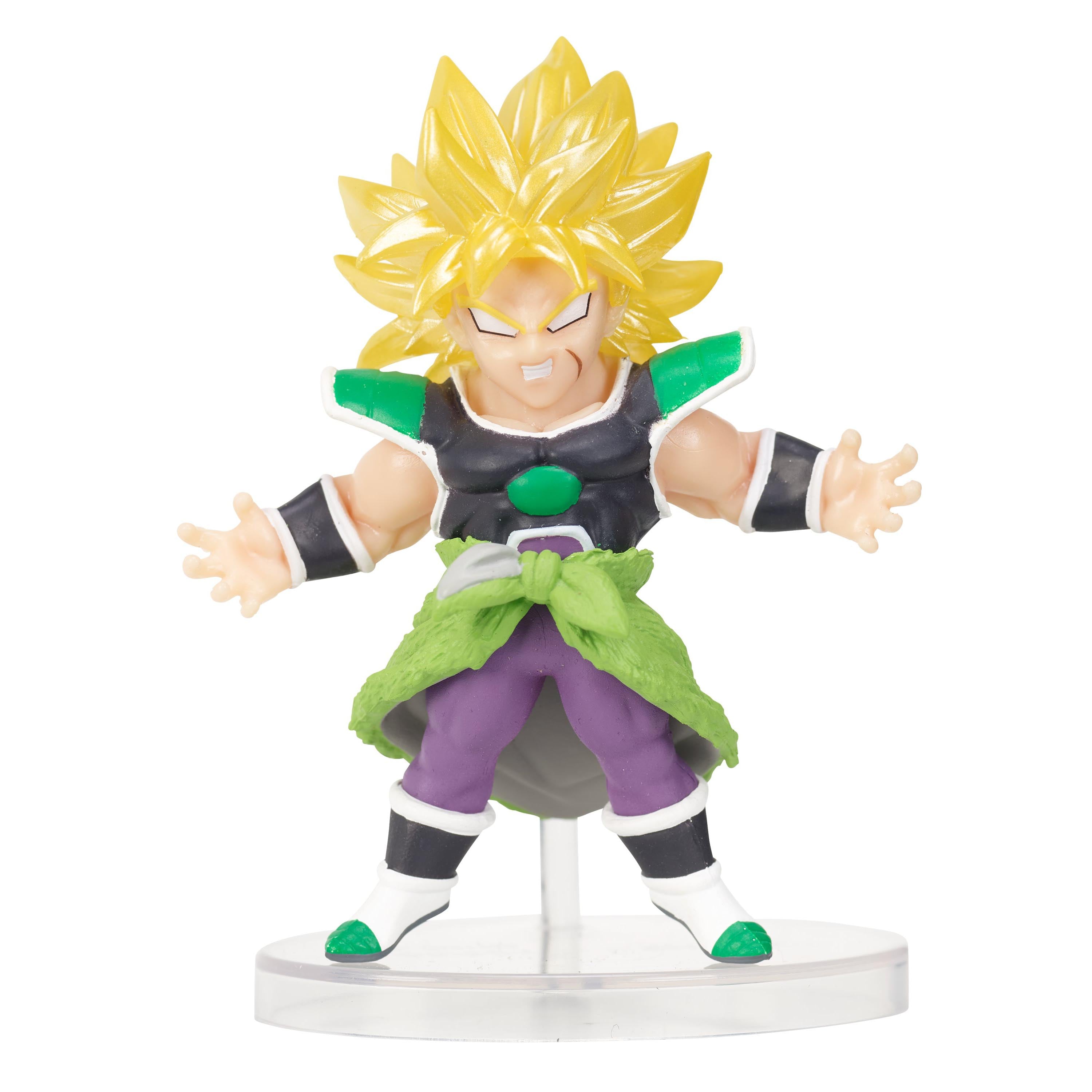 Bandai Adverge "Dragon Ball Super" Set of 4 (SS Blue Goku, SS Blue Vegeta, SS Broly, Piccolo)