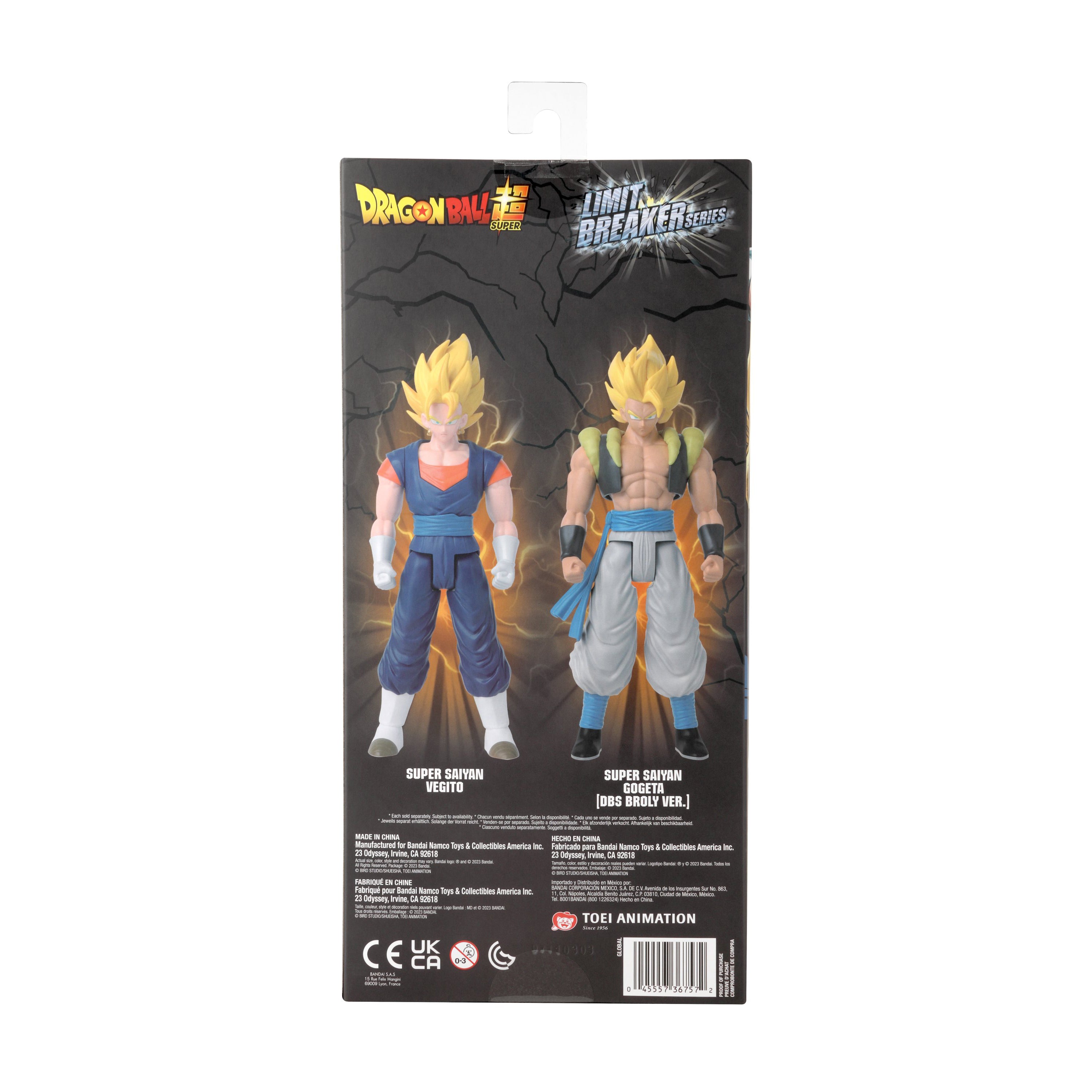 Bandai Limit Breaker - Dragon Ball Super - Super Saiyan Vegito 12" Action Figure