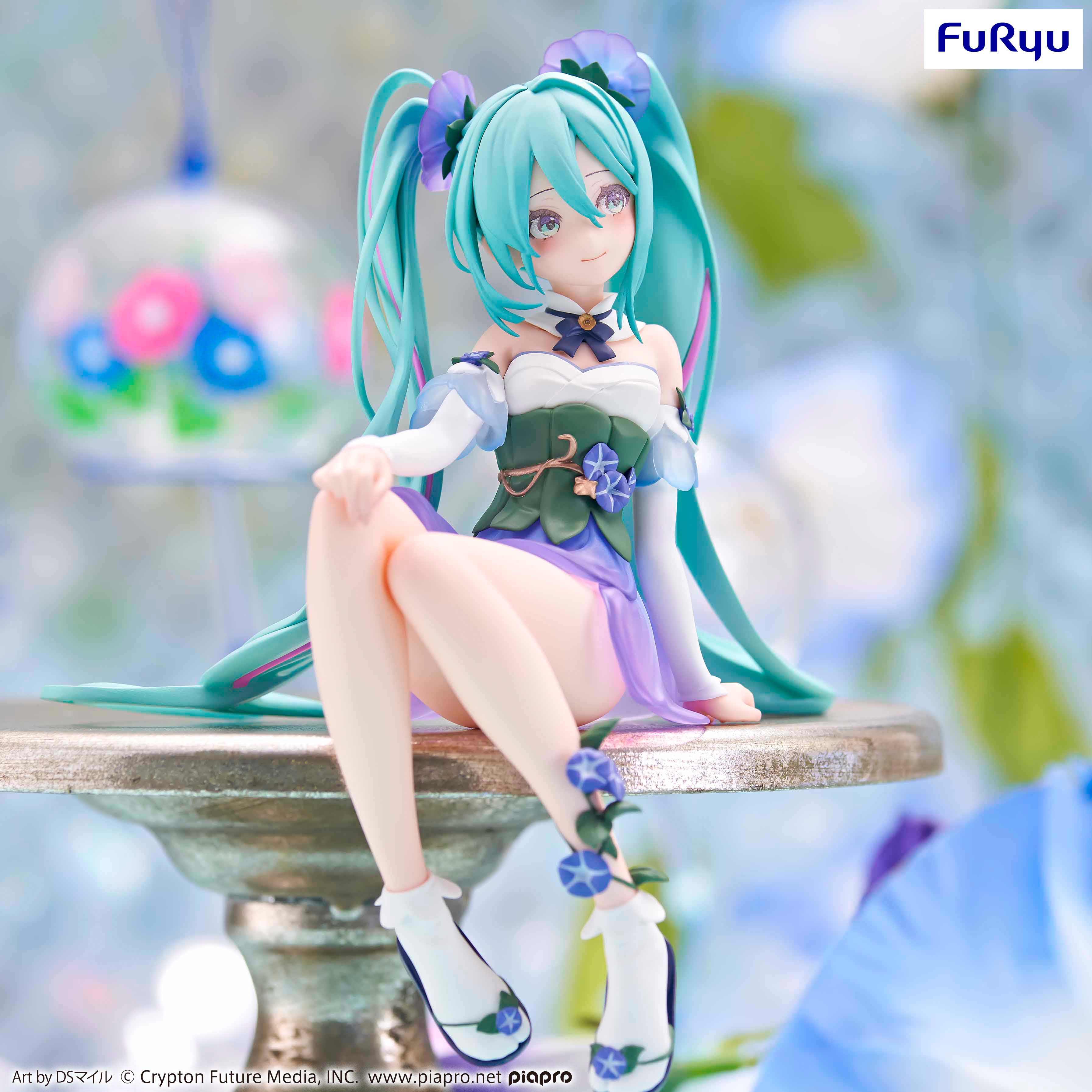 Good Smile Company Hatsune Miku Series Hatsune Miku Flower Fairy Morning Glory Noodle Stopper Figure