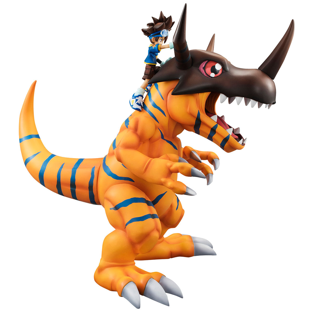 Megahouse GEM Series Greymon & Taichi Yagami "Digimon"