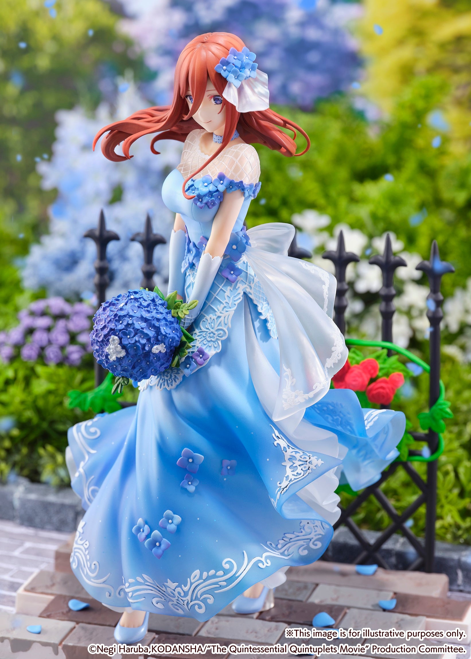 eStream Miku Nakano -Floral Dress Ver.- (SHIBUYA SCRAMBLE FIGURE)