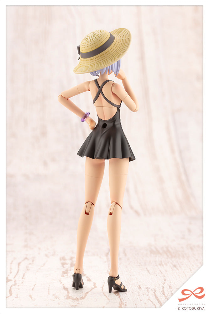 Kotobukiya 1/10 Sousai Shojo Teien Series Koyomi Takanashi Swim Style Dreaming Style Black Swan, Plastic Model Kit