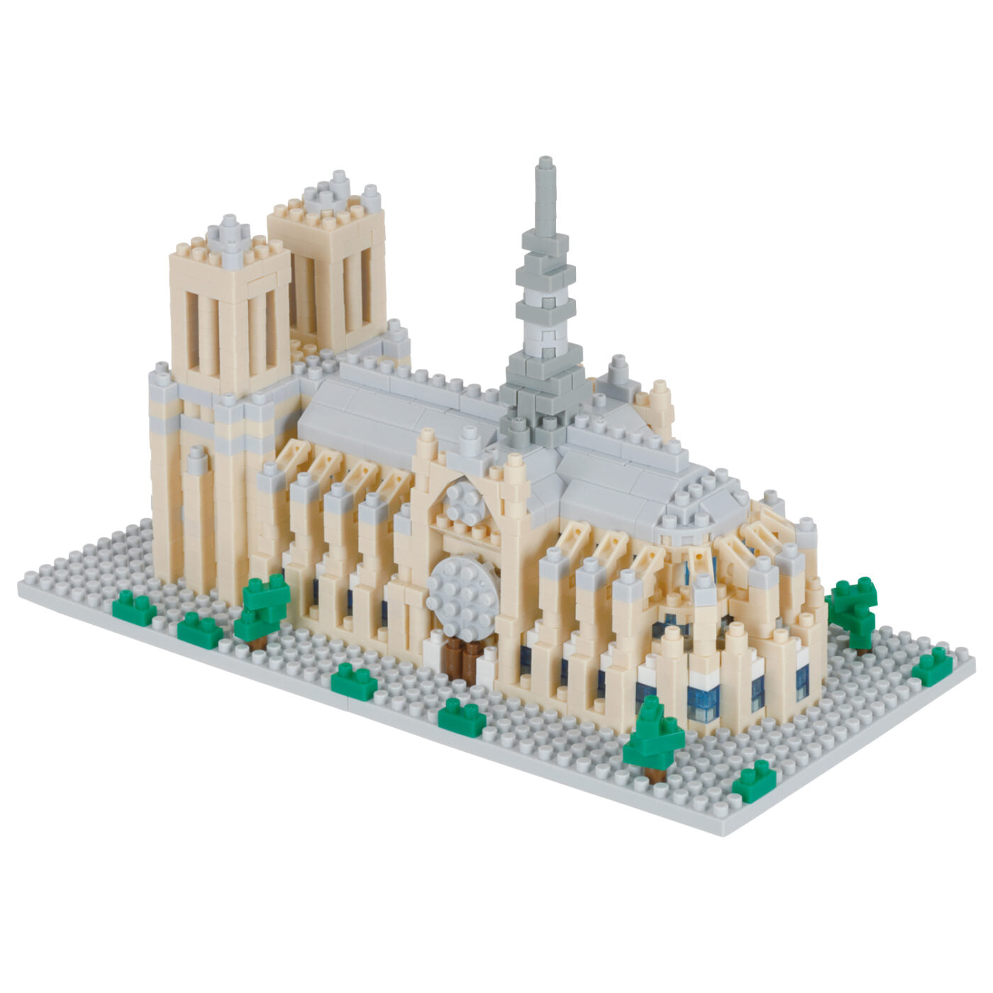 Nanoblock Sight to See Series Notre Dame Cathedral "World Famous Buildings"