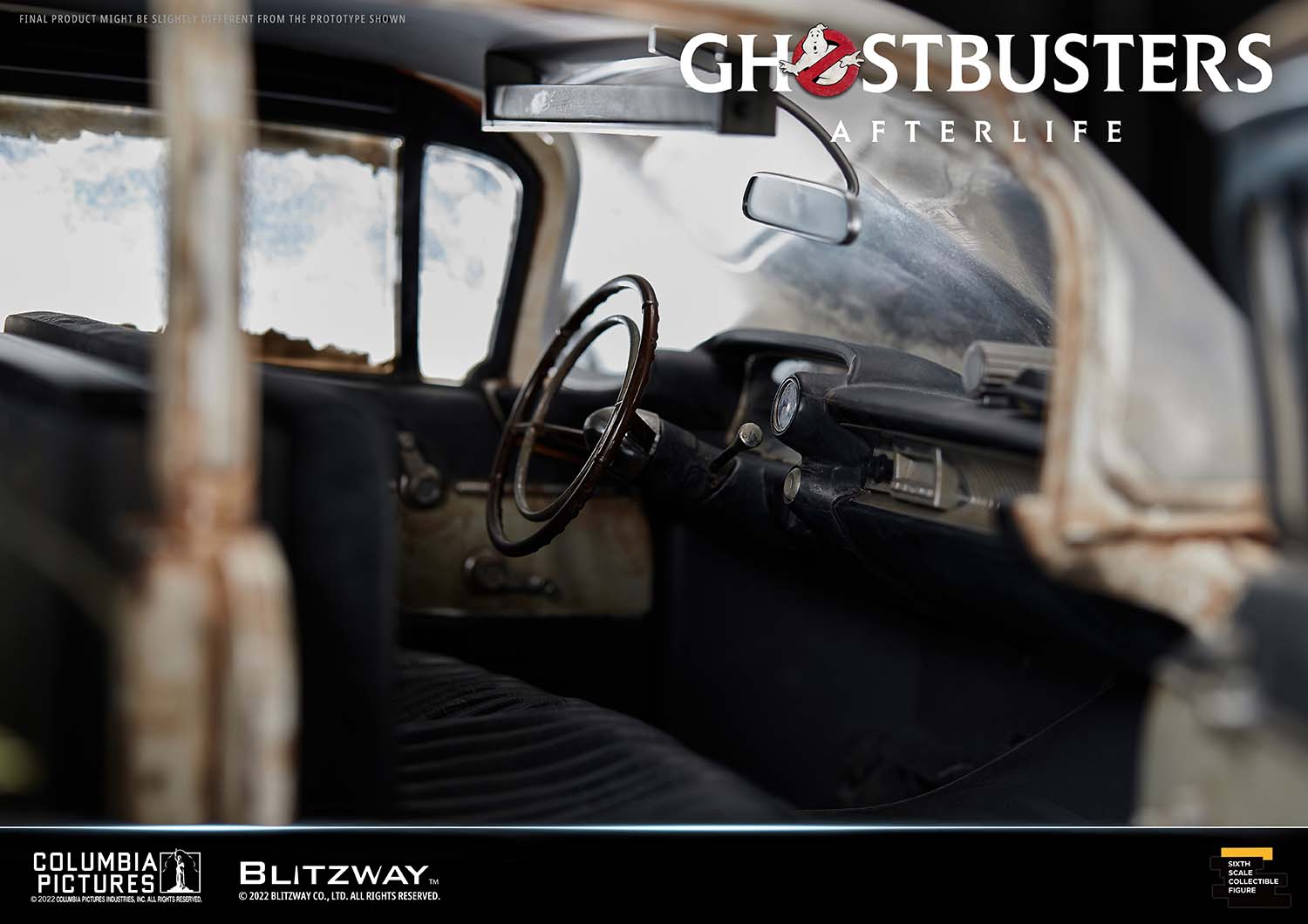 Blitzway 1/6 Scale Vehicle ECTO-1 "Ghostbusters: Afterlife"