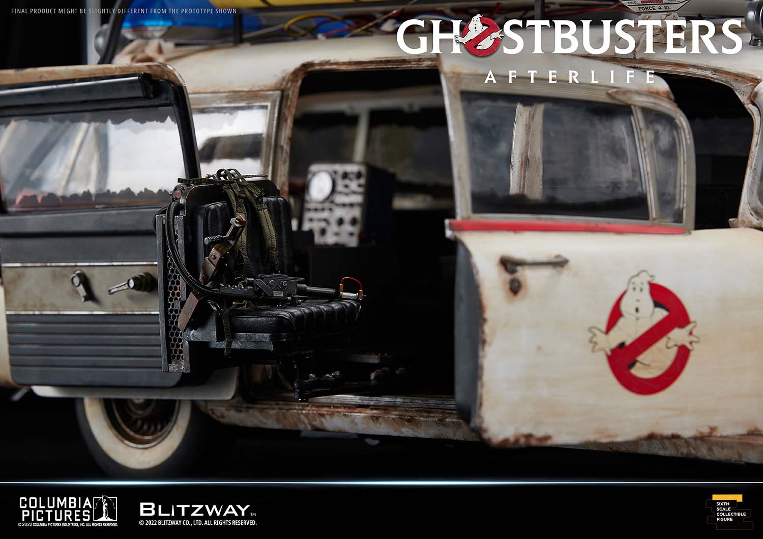 Blitzway 1/6 Scale Vehicle ECTO-1 "Ghostbusters: Afterlife"