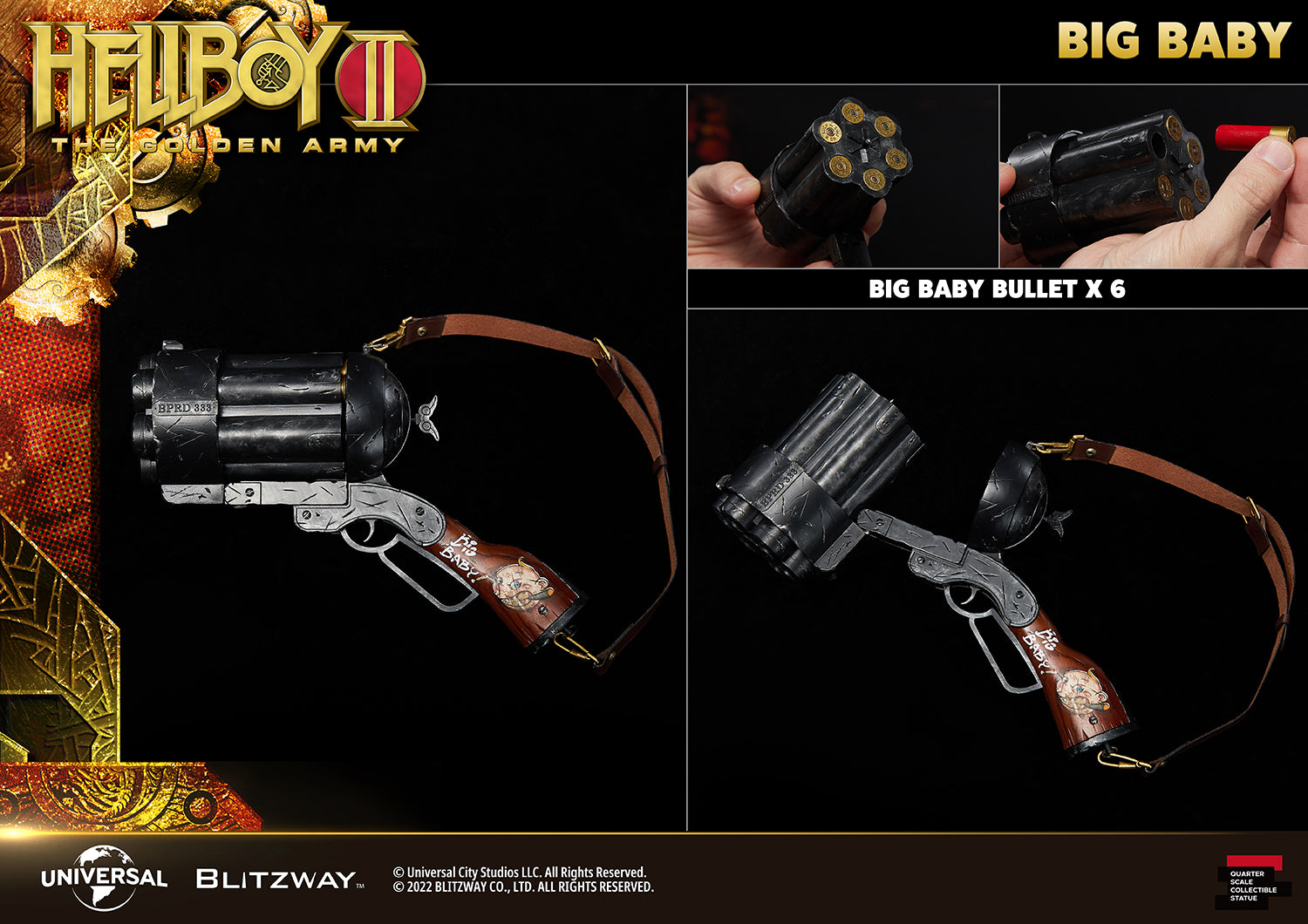 Blitzway 1/4 Superb Scale Statue "Hellboy II: The Golden Army"