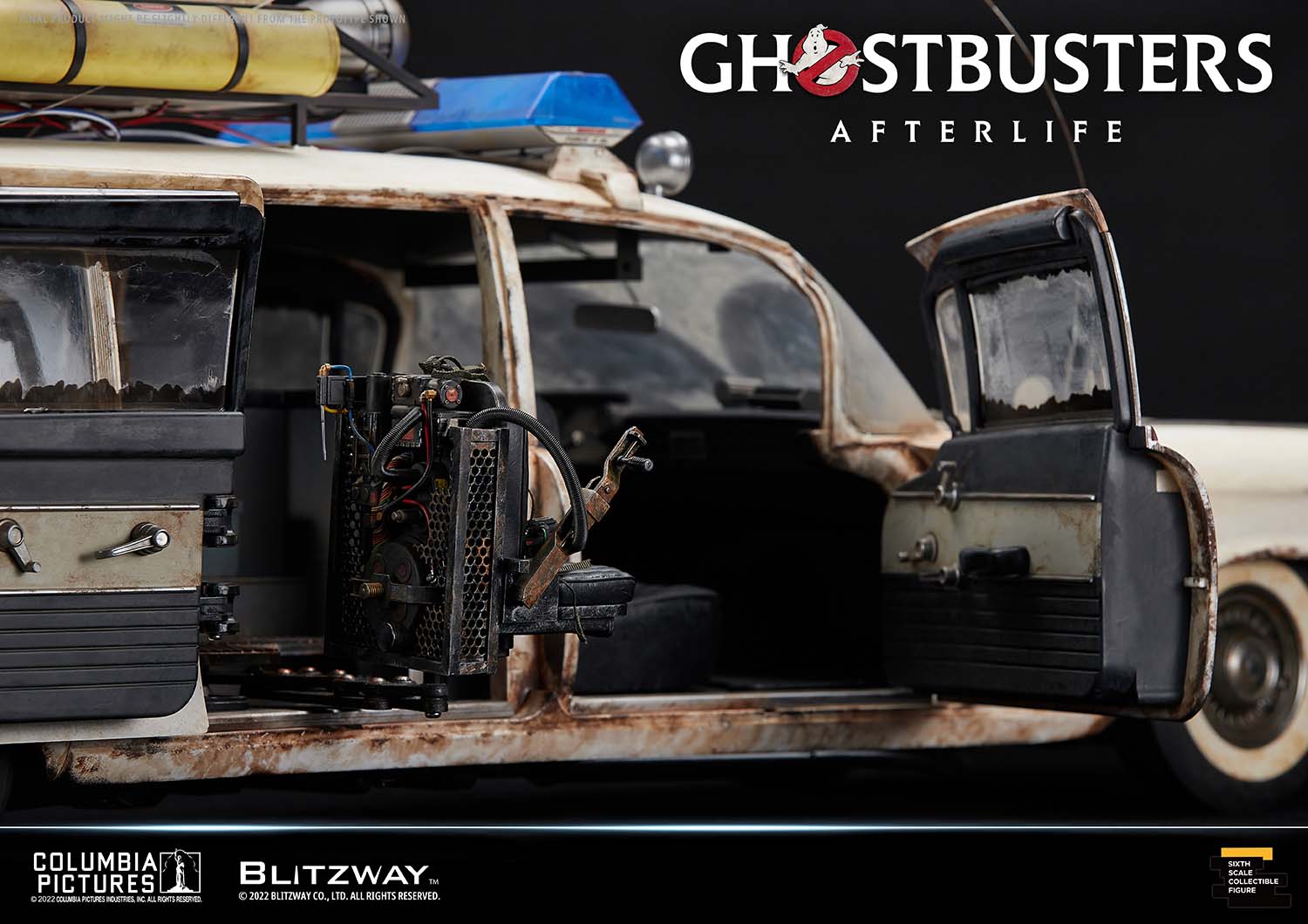 Blitzway 1/6 Scale Vehicle ECTO-1 "Ghostbusters: Afterlife"