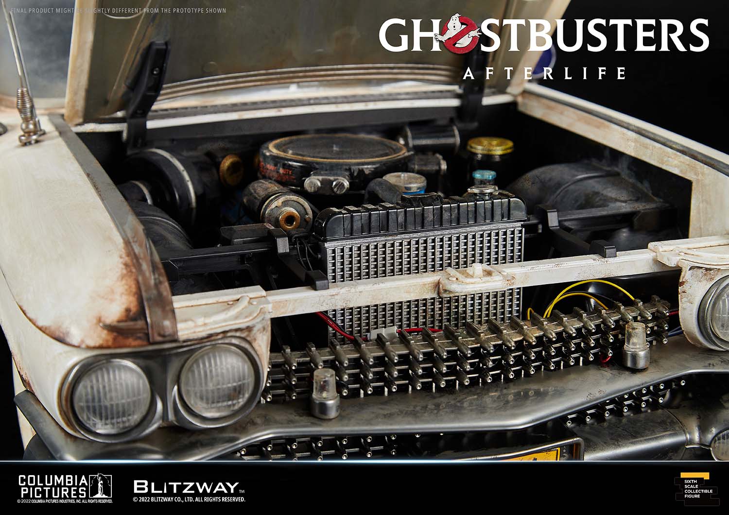 Blitzway 1/6 Scale Vehicle ECTO-1 "Ghostbusters: Afterlife"