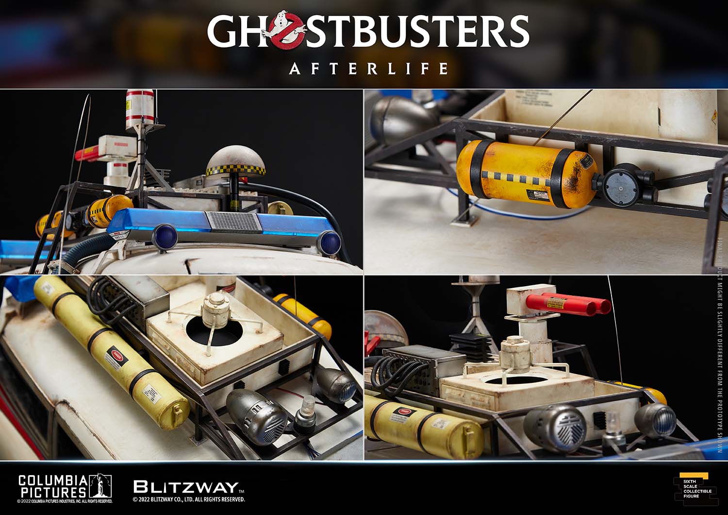 Blitzway 1/6 Scale Vehicle ECTO-1 "Ghostbusters: Afterlife"