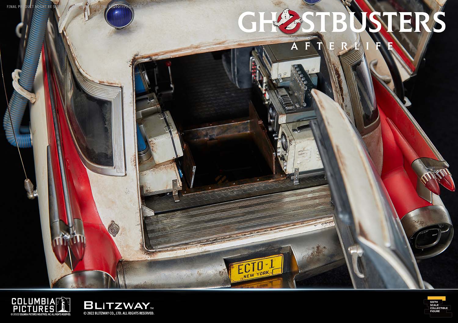 Blitzway 1/6 Scale Vehicle ECTO-1 "Ghostbusters: Afterlife"