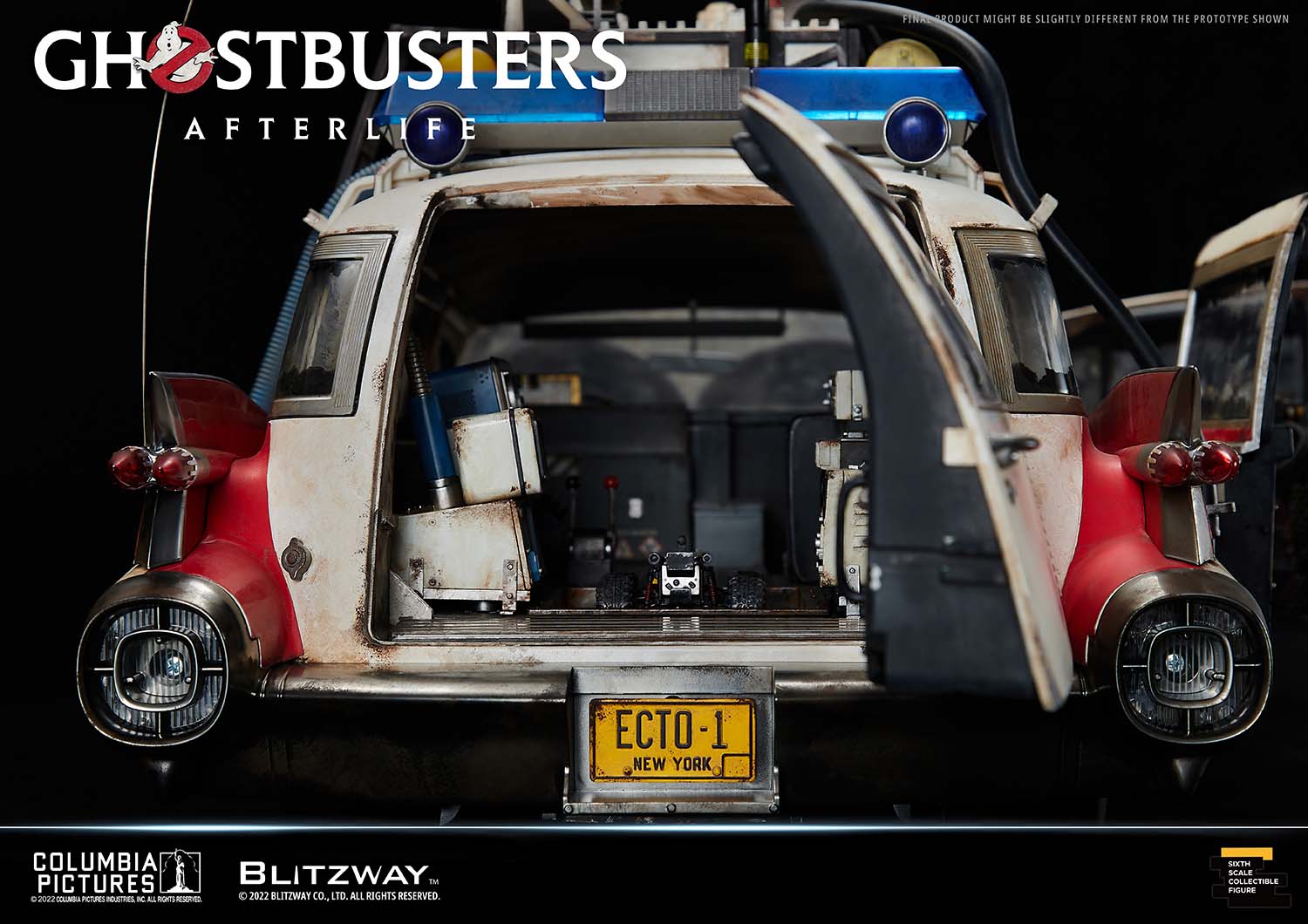 Blitzway 1/6 Scale Vehicle ECTO-1 "Ghostbusters: Afterlife"