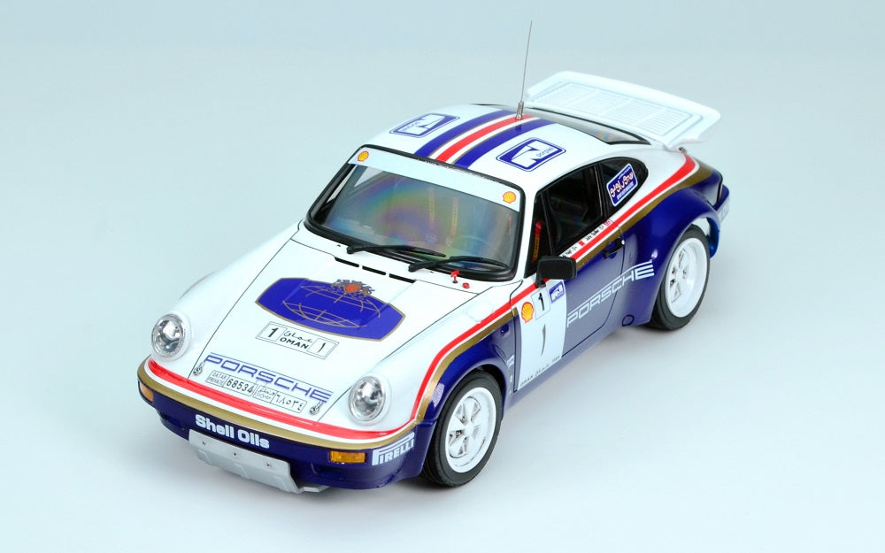 Platz Nunu 1/24 Racing Series: Porsche 911 SC RS '84 Oman Rally Winner