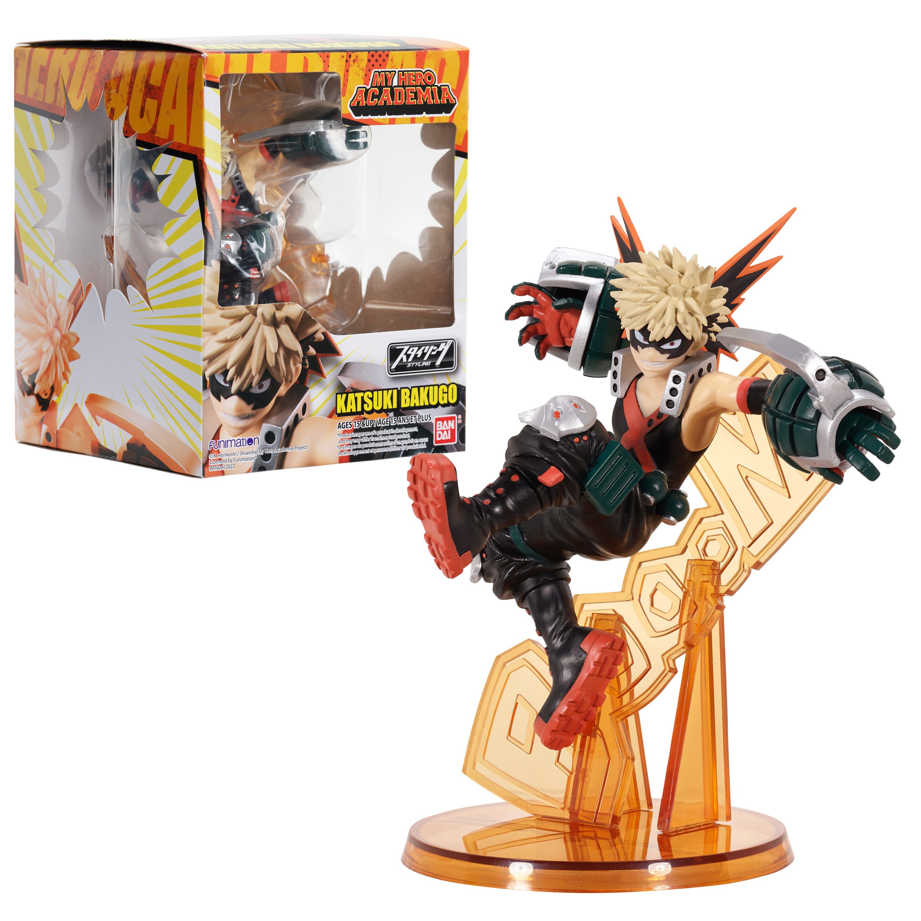 Bandai My Hero Academia – Styling Series: Katsuki Bakugo