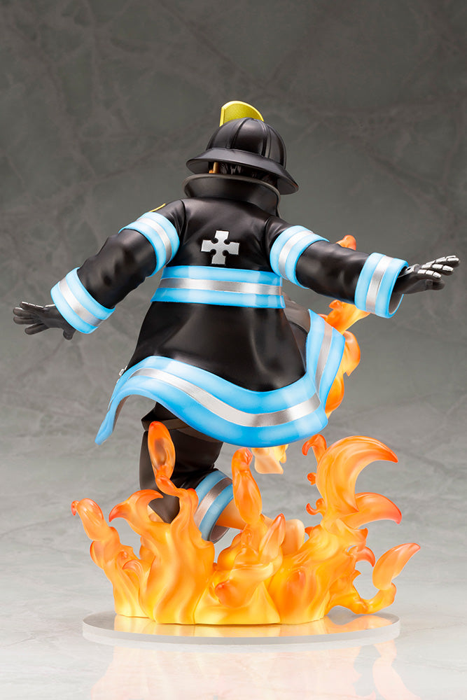 Kotobukiya 1/8 Artfx J Shinra Kusakabe Fire Force, Pre-painted PVC Statue