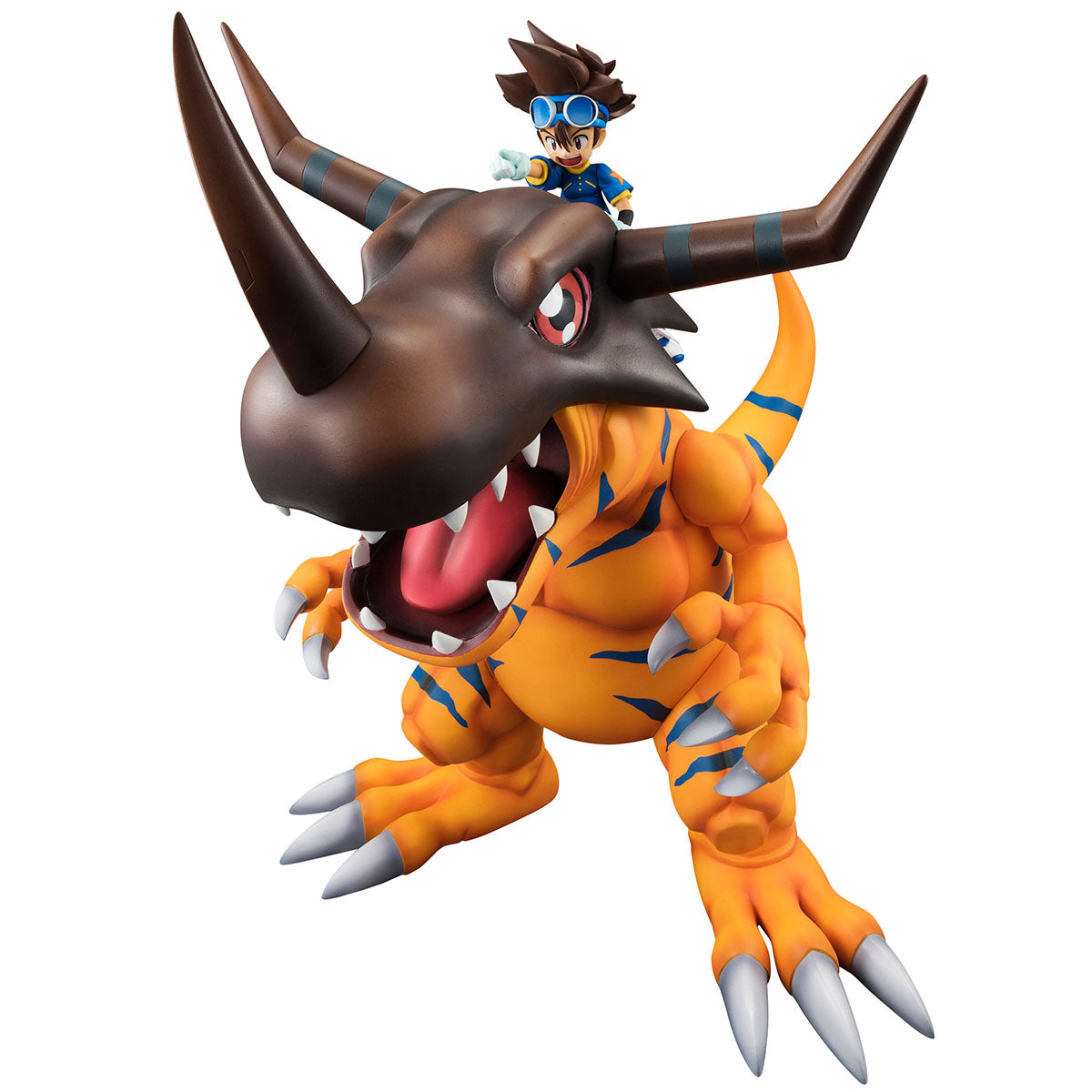 Megahouse GEM Series Greymon & Taichi Yagami "Digimon"