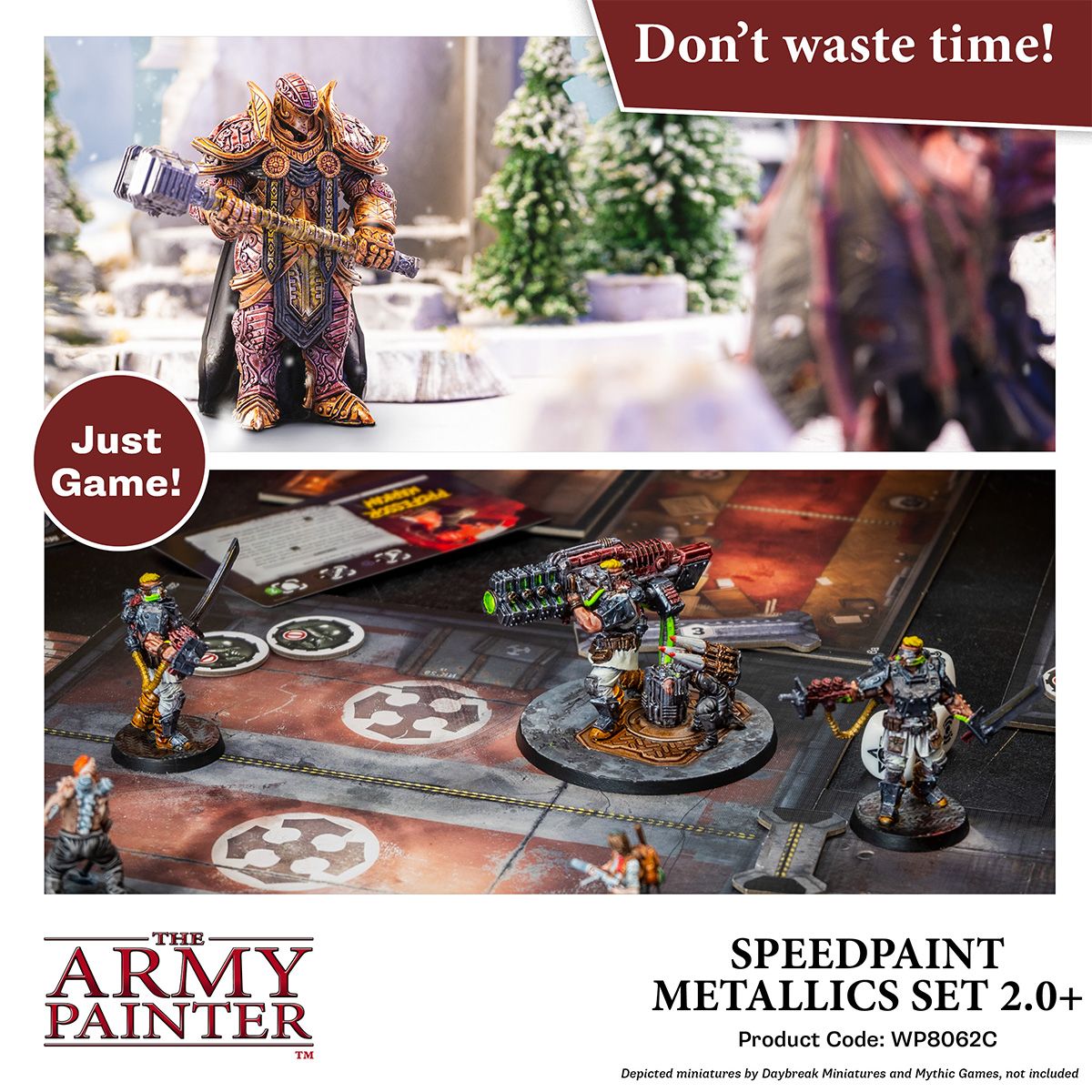 Army Painter Speedpaint Metallic Set 2.0