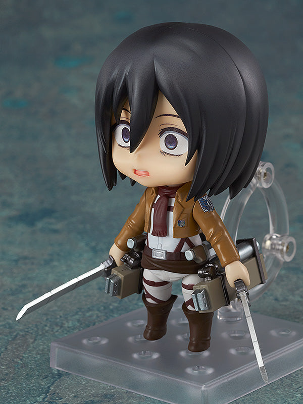 Good Smile Company Attack on Titan Series Mikasa Ackerman Survey Corps Ver. Nendoroid Doll