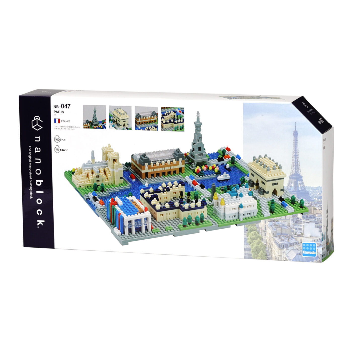 Nanoblock Advanced Hobby Series Paris "World Famous Cities"