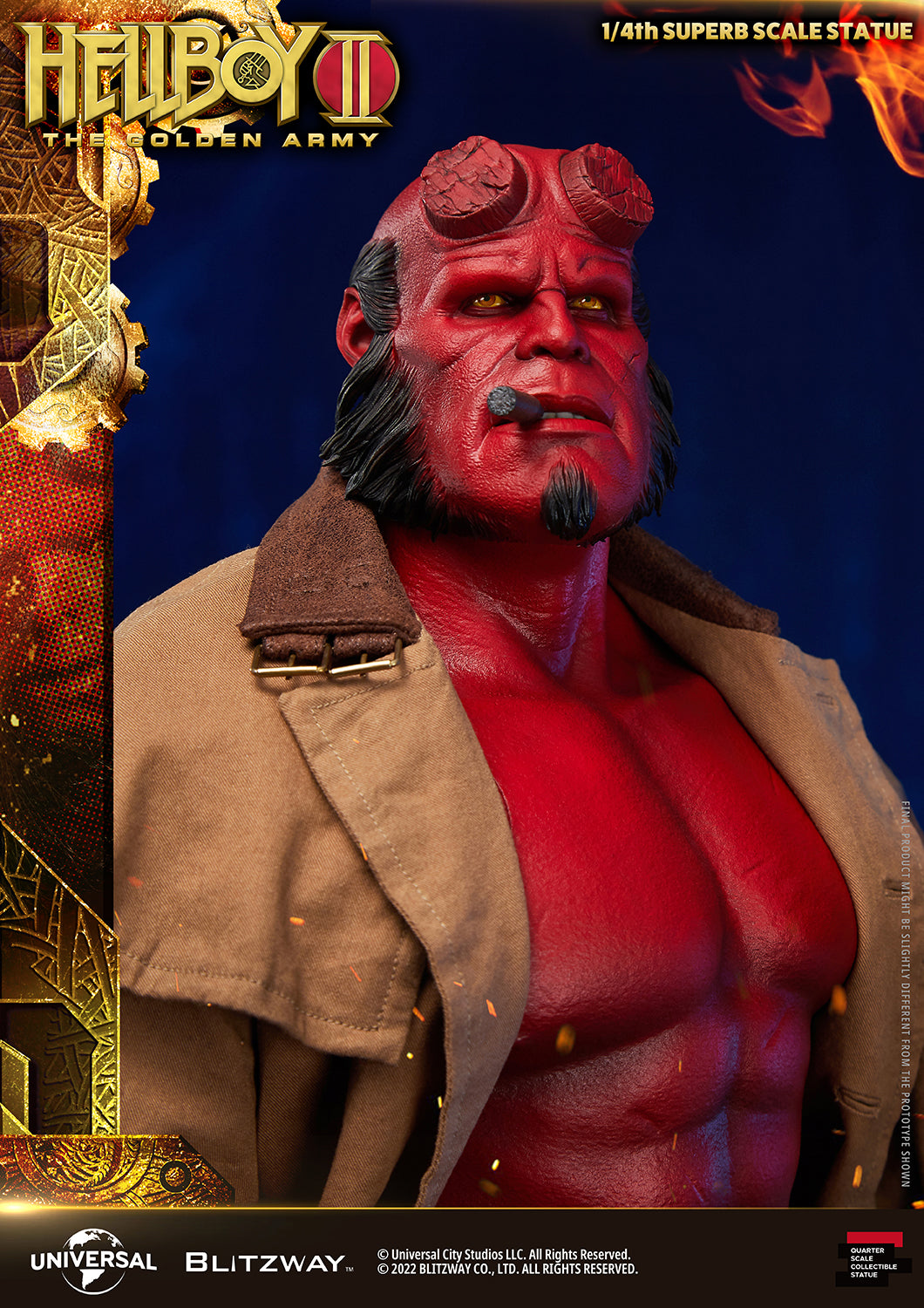 Blitzway 1/4 Superb Scale Statue "Hellboy II: The Golden Army"