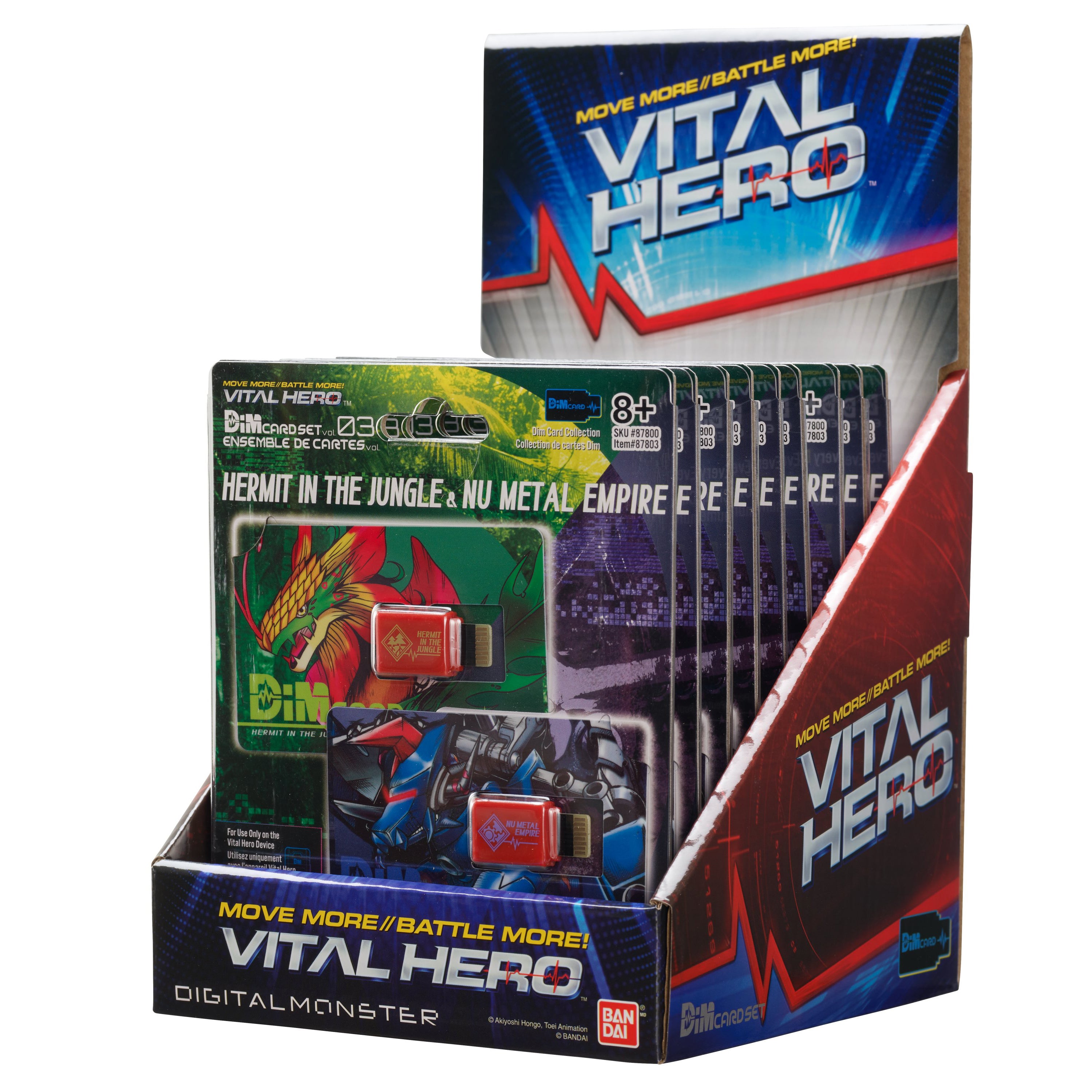 Bandai X Vital Hero DIM Card Two Pack (Hermit in the Jungle & Nu Metal Empire)