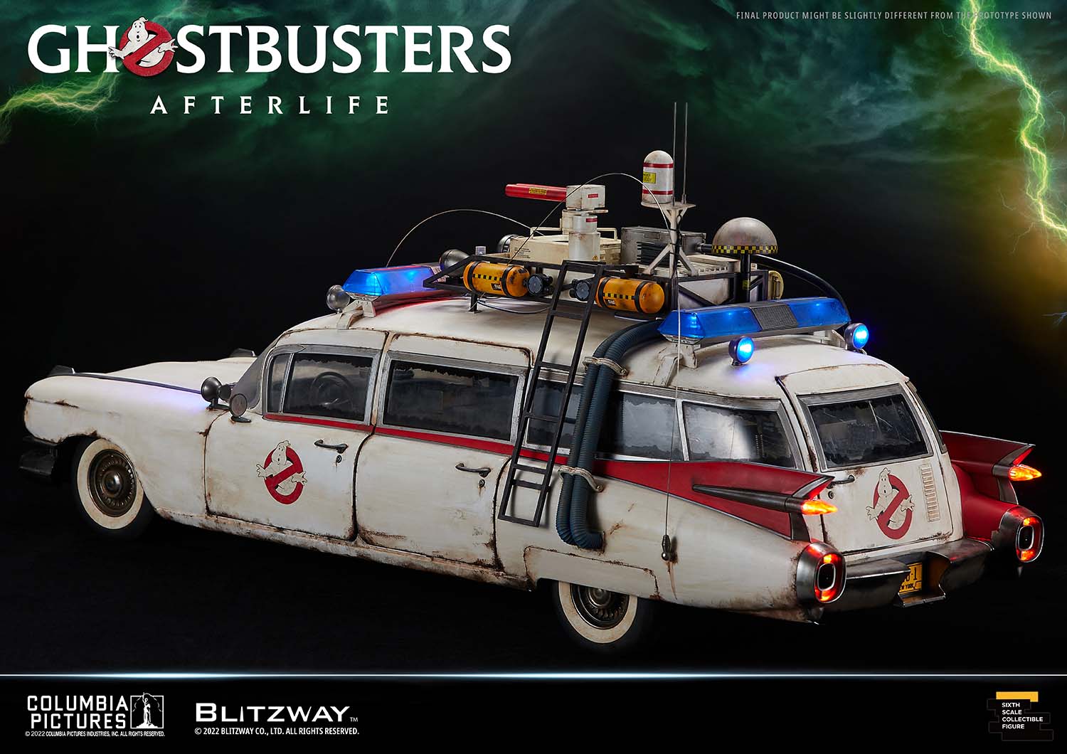 Blitzway 1/6 Scale Vehicle ECTO-1 "Ghostbusters: Afterlife"