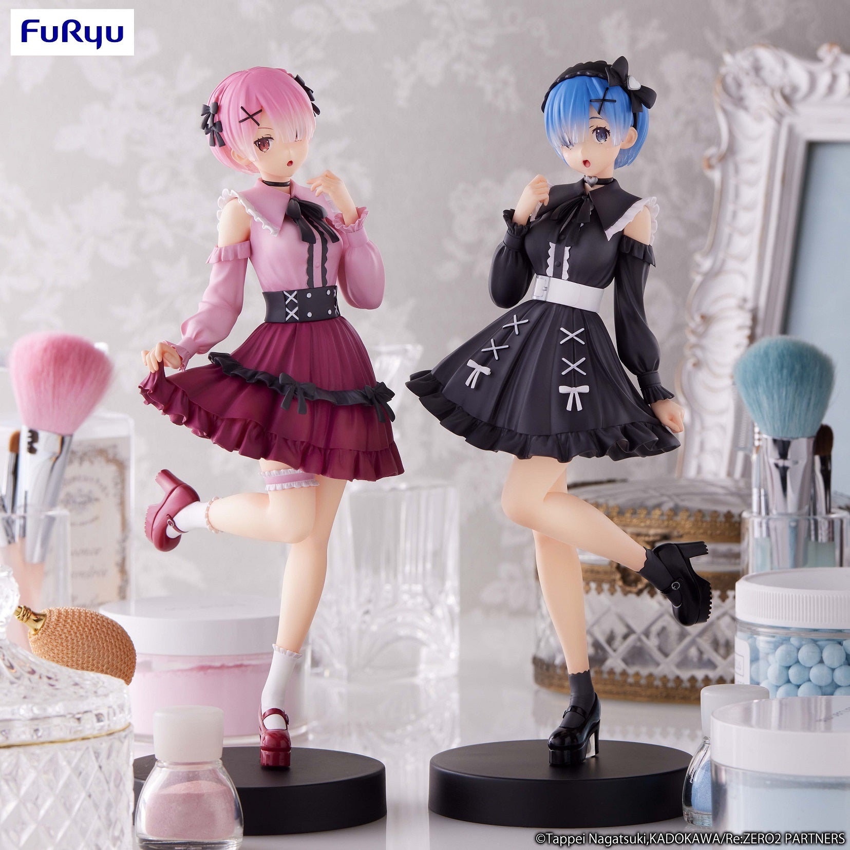 FURYU Corporation Re:ZERO -Starting Life in Another World- Trio-Try-iT Figure -Ram Girly Outfit-