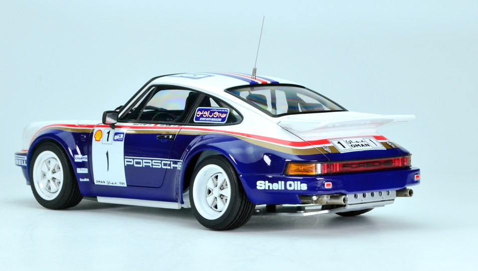 Platz Nunu 1/24 Racing Series: Porsche 911 SC RS '84 Oman Rally Winner