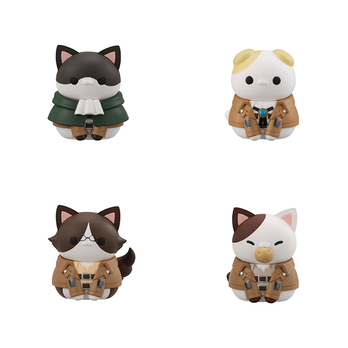 Megahouse Mega Cat Project Gathering Scout Regiment Danyan Set【With Gift】 "Attack On Titan"