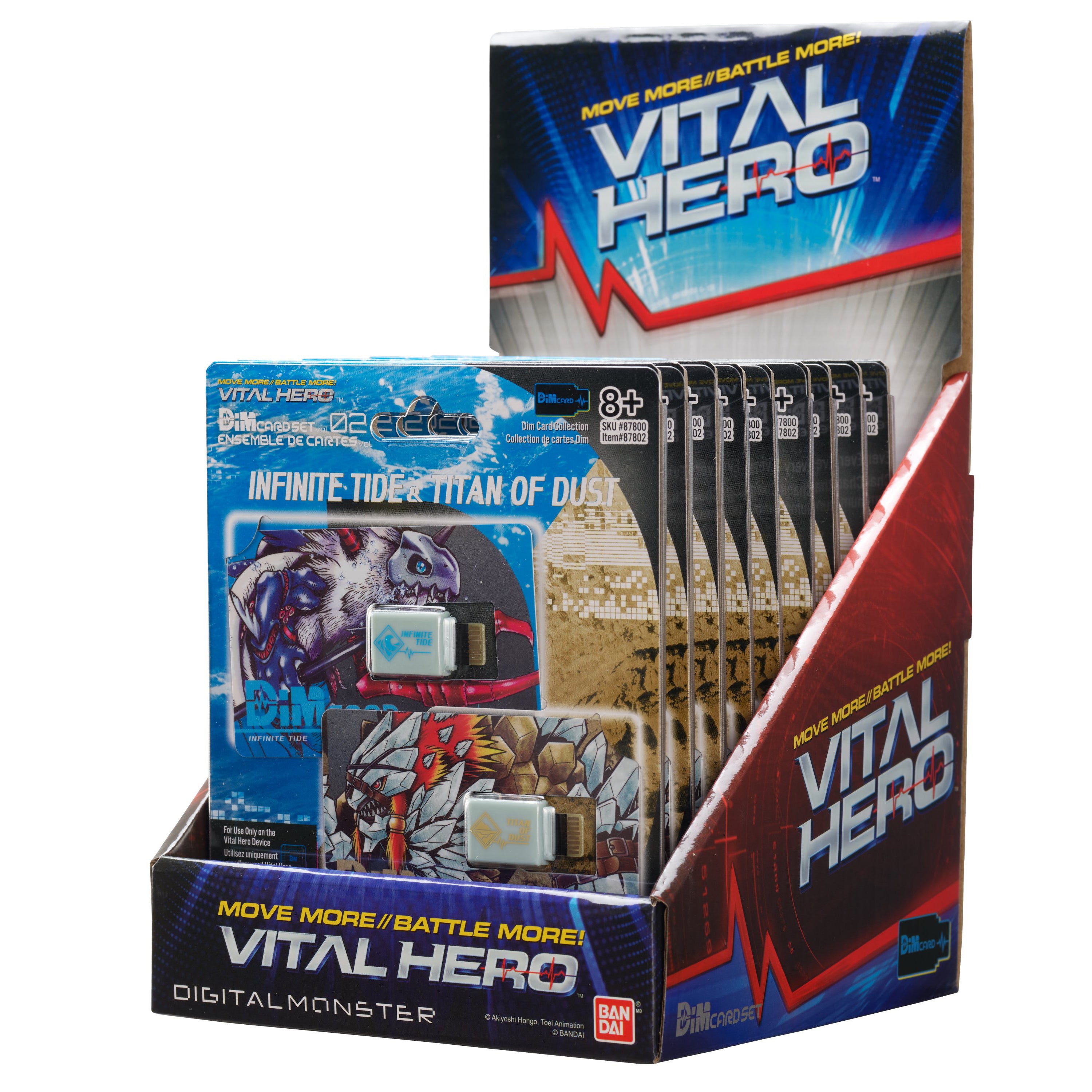 Bandai X Vital Hero DIM Card Two Pack (Infinite Tide & Titan of Dust)