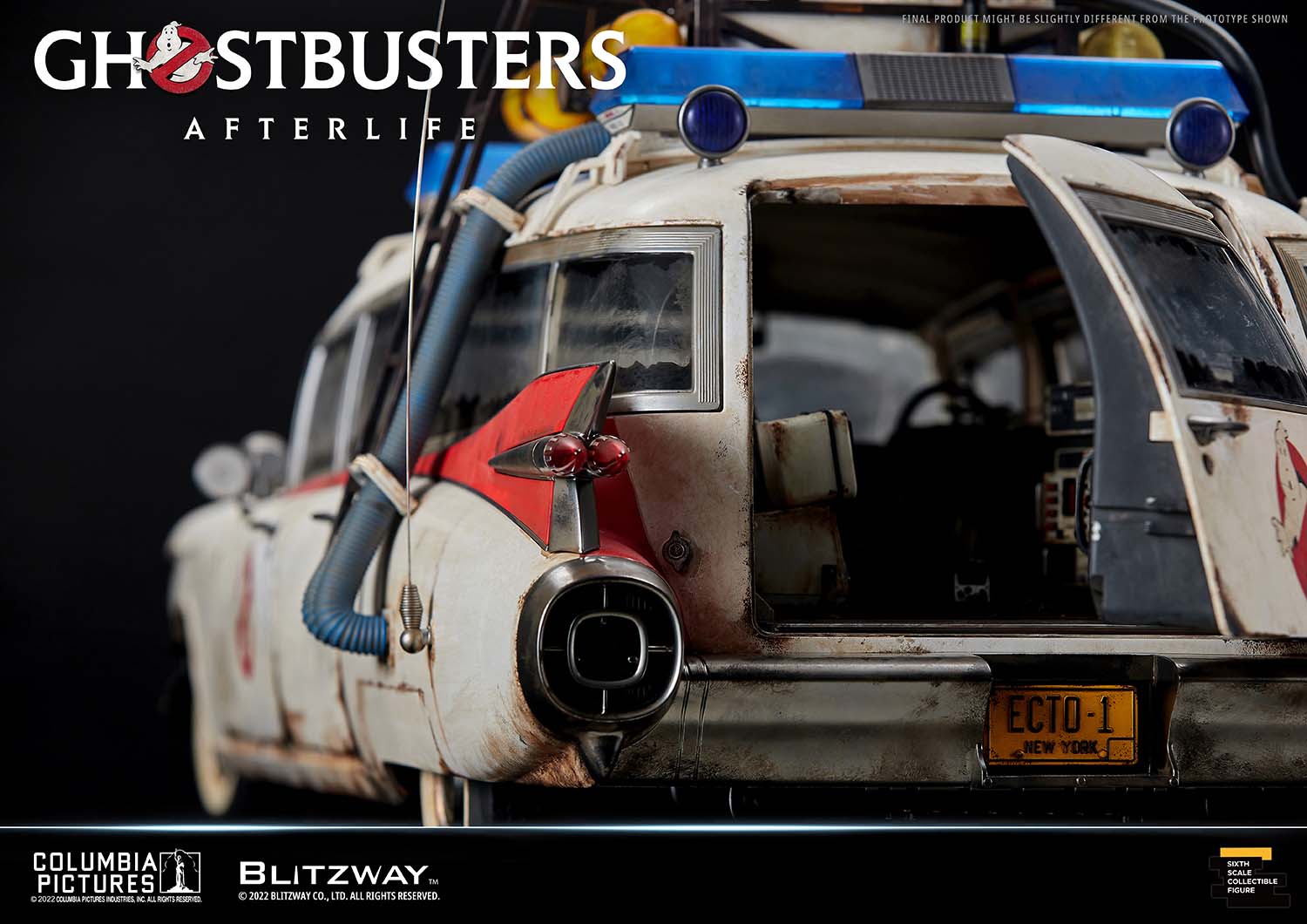 Blitzway 1/6 Scale Vehicle ECTO-1 "Ghostbusters: Afterlife"