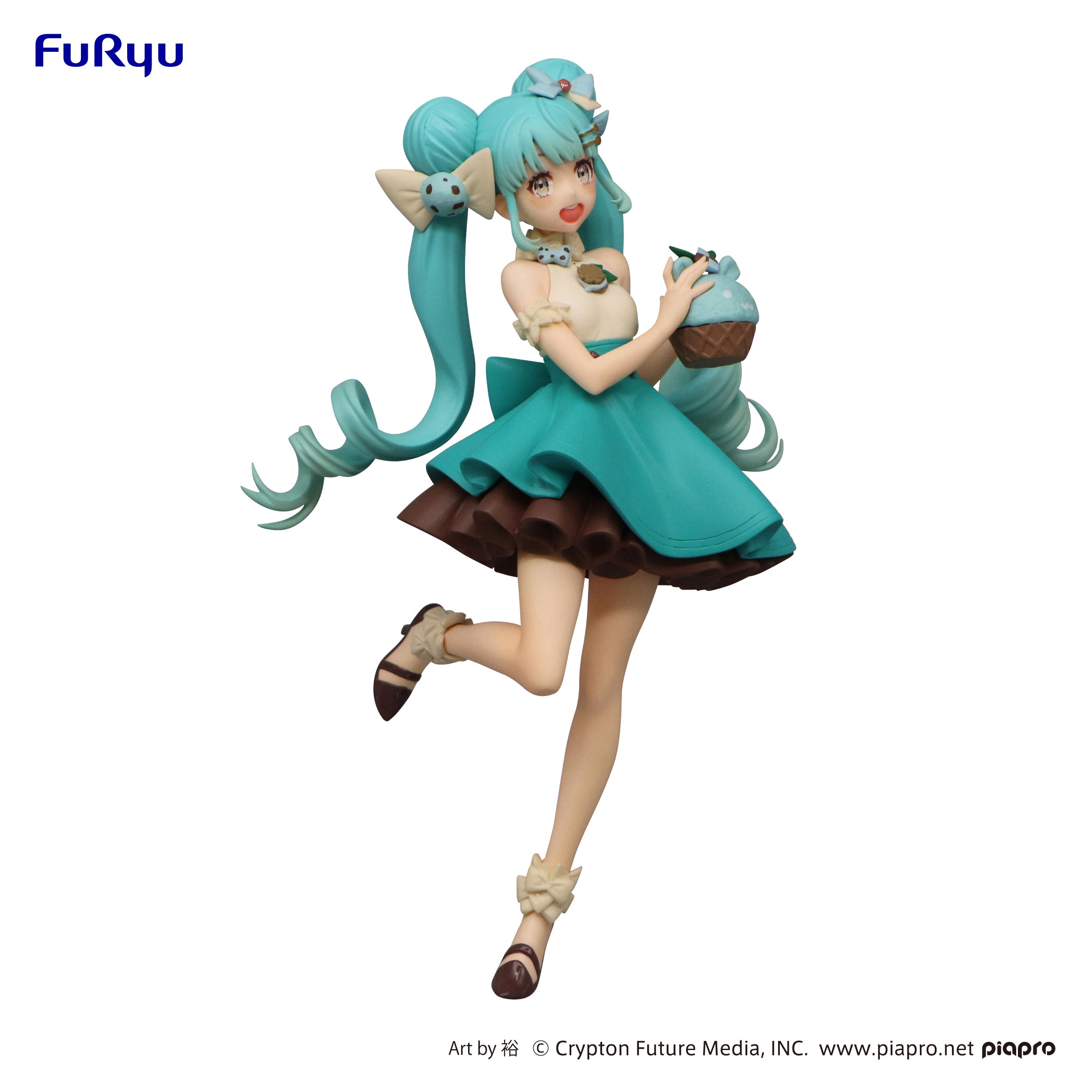 Furyu Corporation Hatsune Miku SweetSweets Series Hatsune Miku Chocolate Mint (Re-Order) Figure