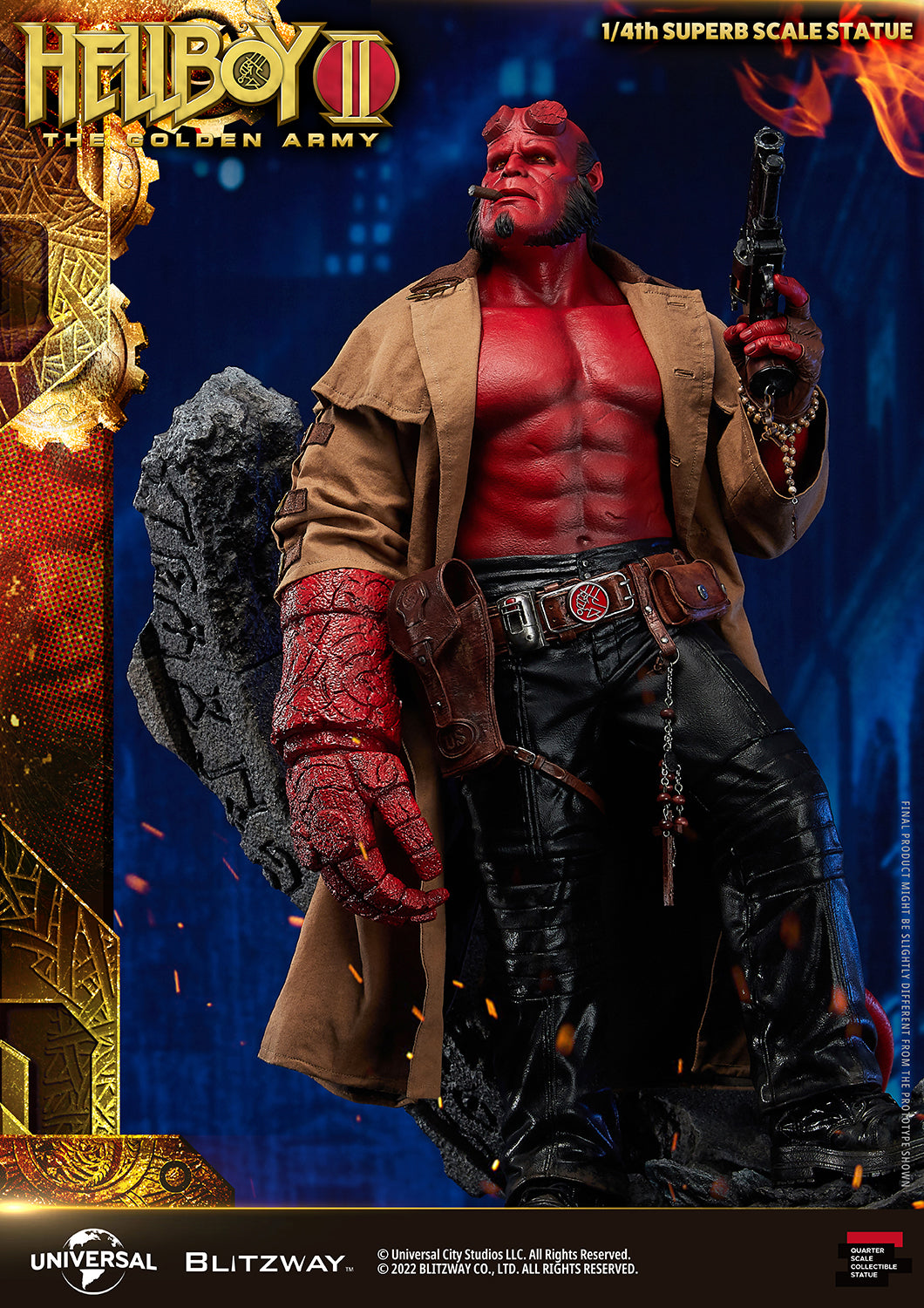 Blitzway 1/4 Superb Scale Statue "Hellboy II: The Golden Army"