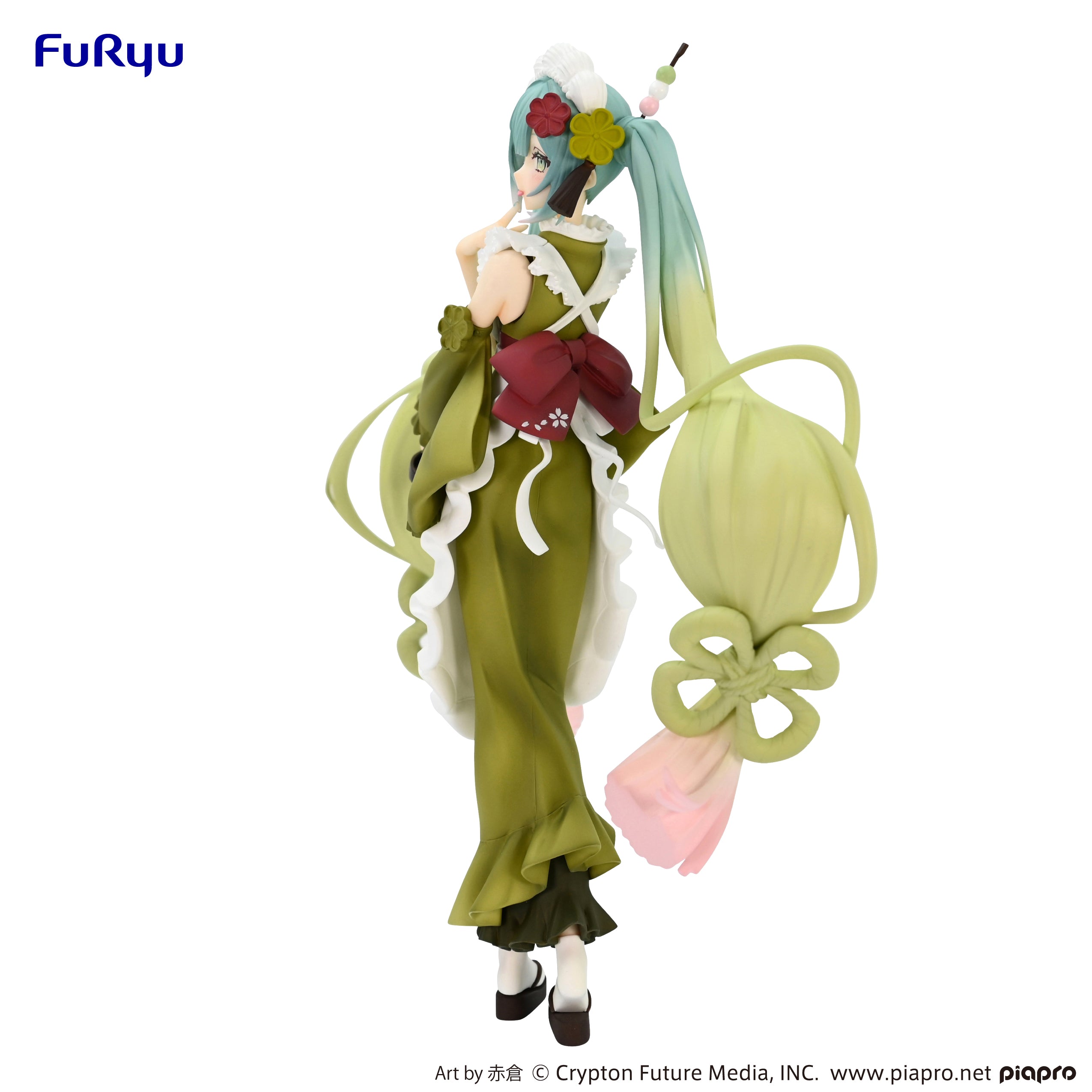 Furyu Corporation Hatsune Miku Series Hatsune Miku Matcha Green Tea Parfait (Re-Order) Exceed Creative Figure