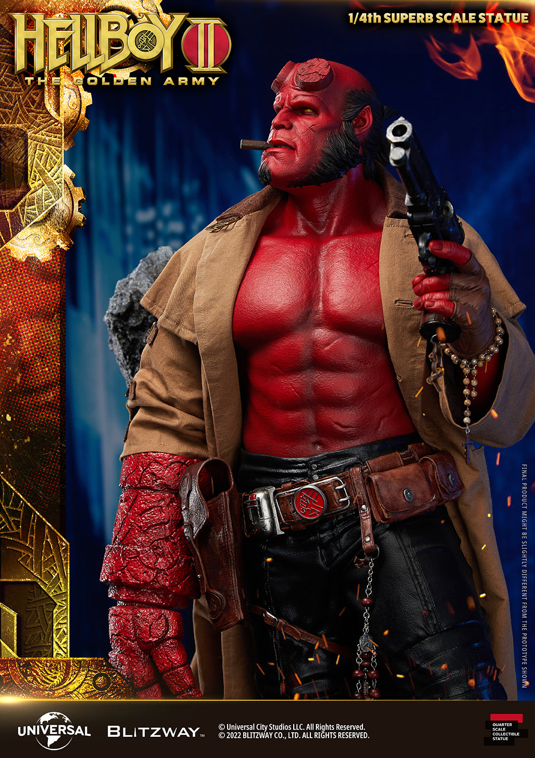 Blitzway 1/4 Superb Scale Statue "Hellboy II: The Golden Army"