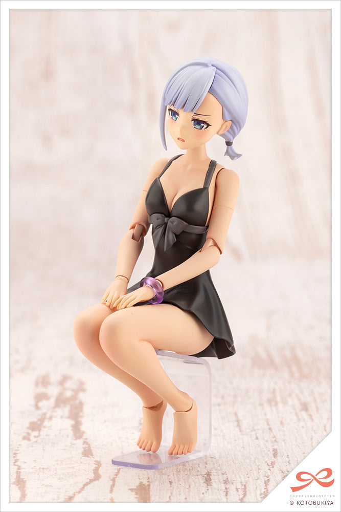 Kotobukiya 1/10 Sousai Shojo Teien Series Koyomi Takanashi Swim Style Dreaming Style Black Swan, Plastic Model Kit