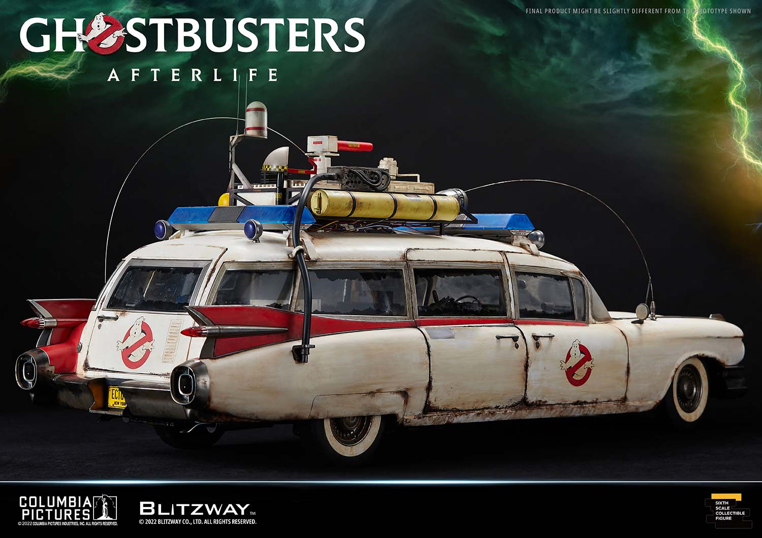 Blitzway 1/6 Scale Vehicle ECTO-1 "Ghostbusters: Afterlife"