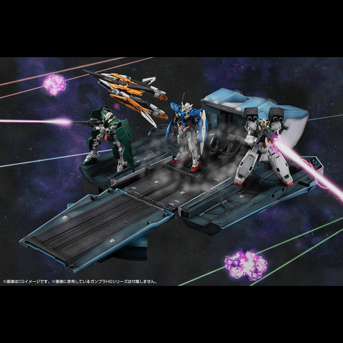 Megahouse Realistic Model Series 1/144 HG Ptolemy Container (Renewal Edition) "Gundam 00"